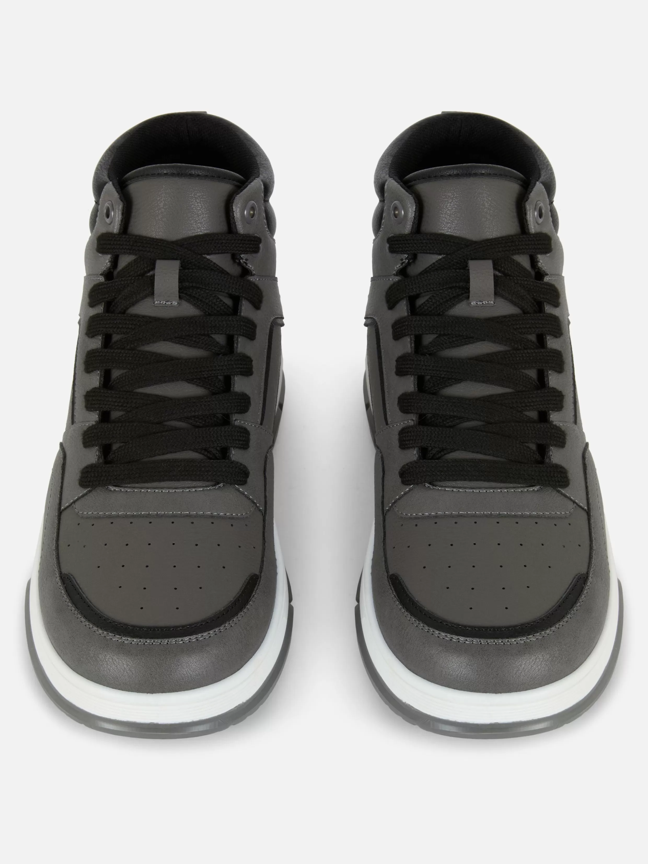 Outlet Paneled High Tops Sneakers