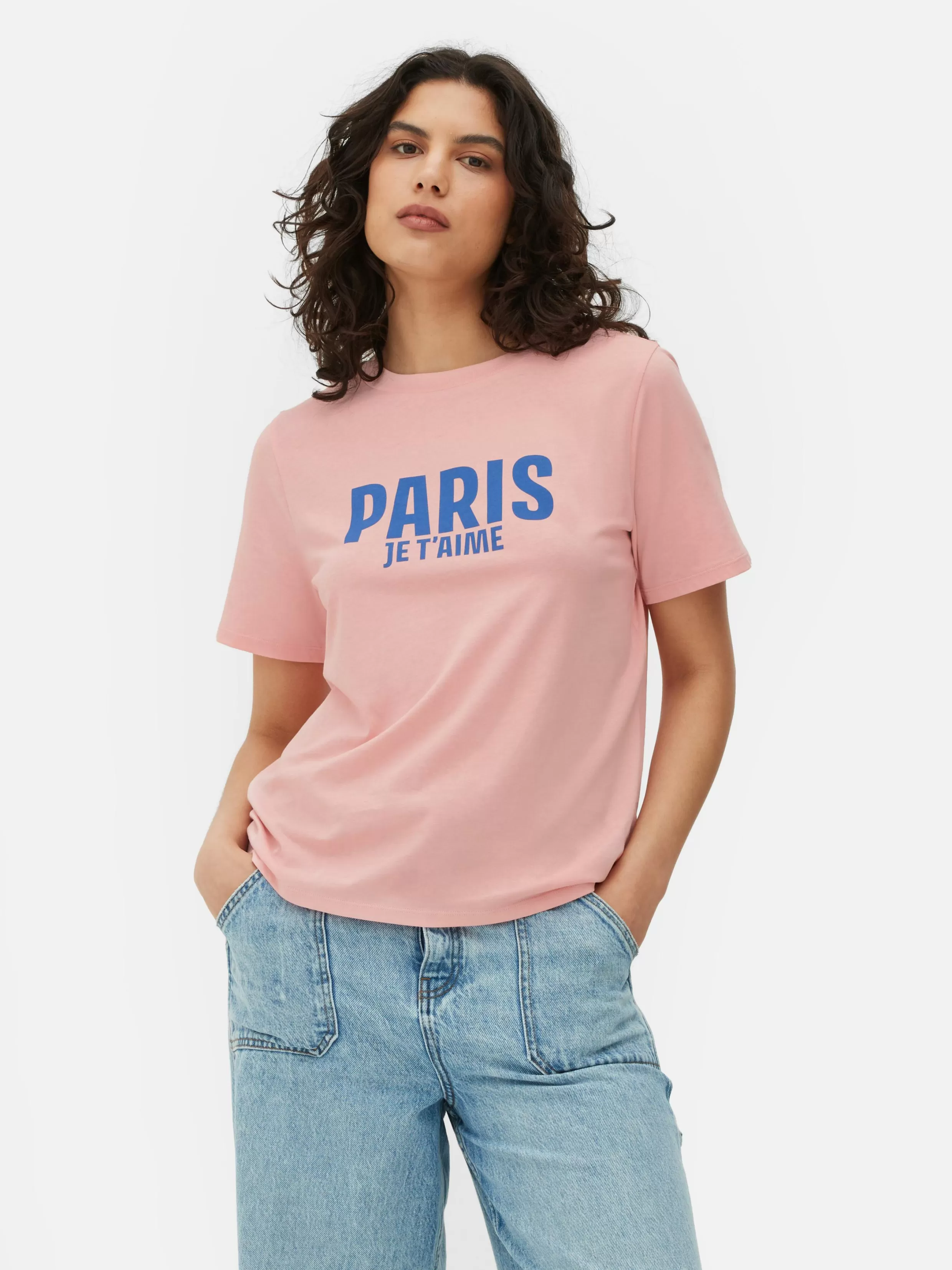 Online Paris Graphic T-Shirt Women Tops And T-Shirts