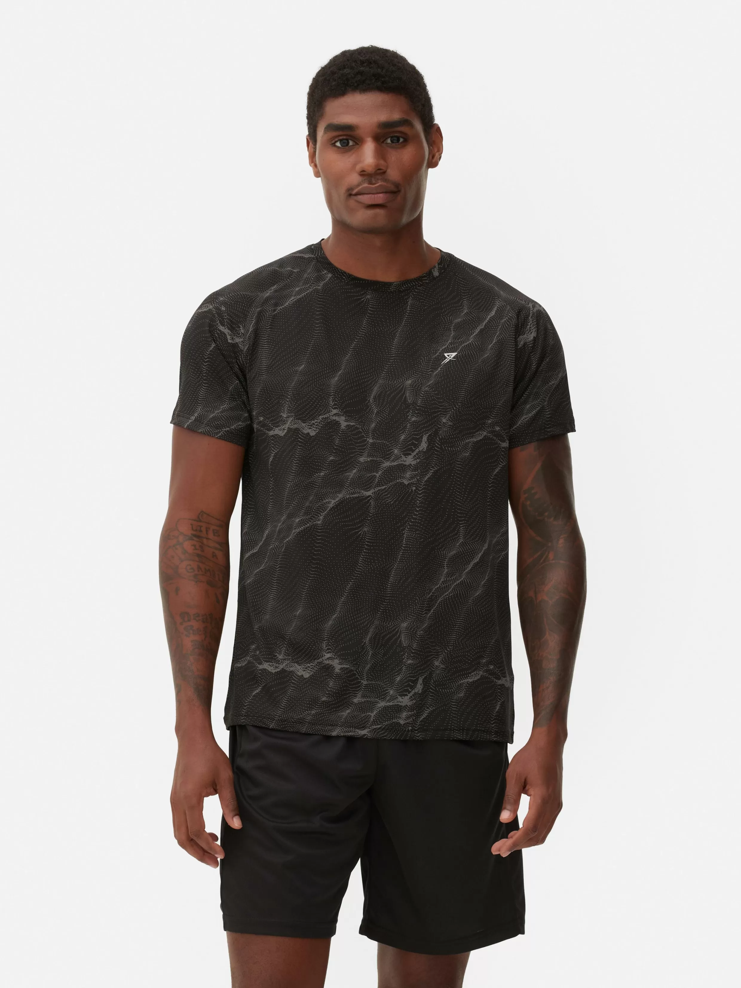 Sale Patterned Performance T-Shirt Sportswear | Tops And T-Shirts