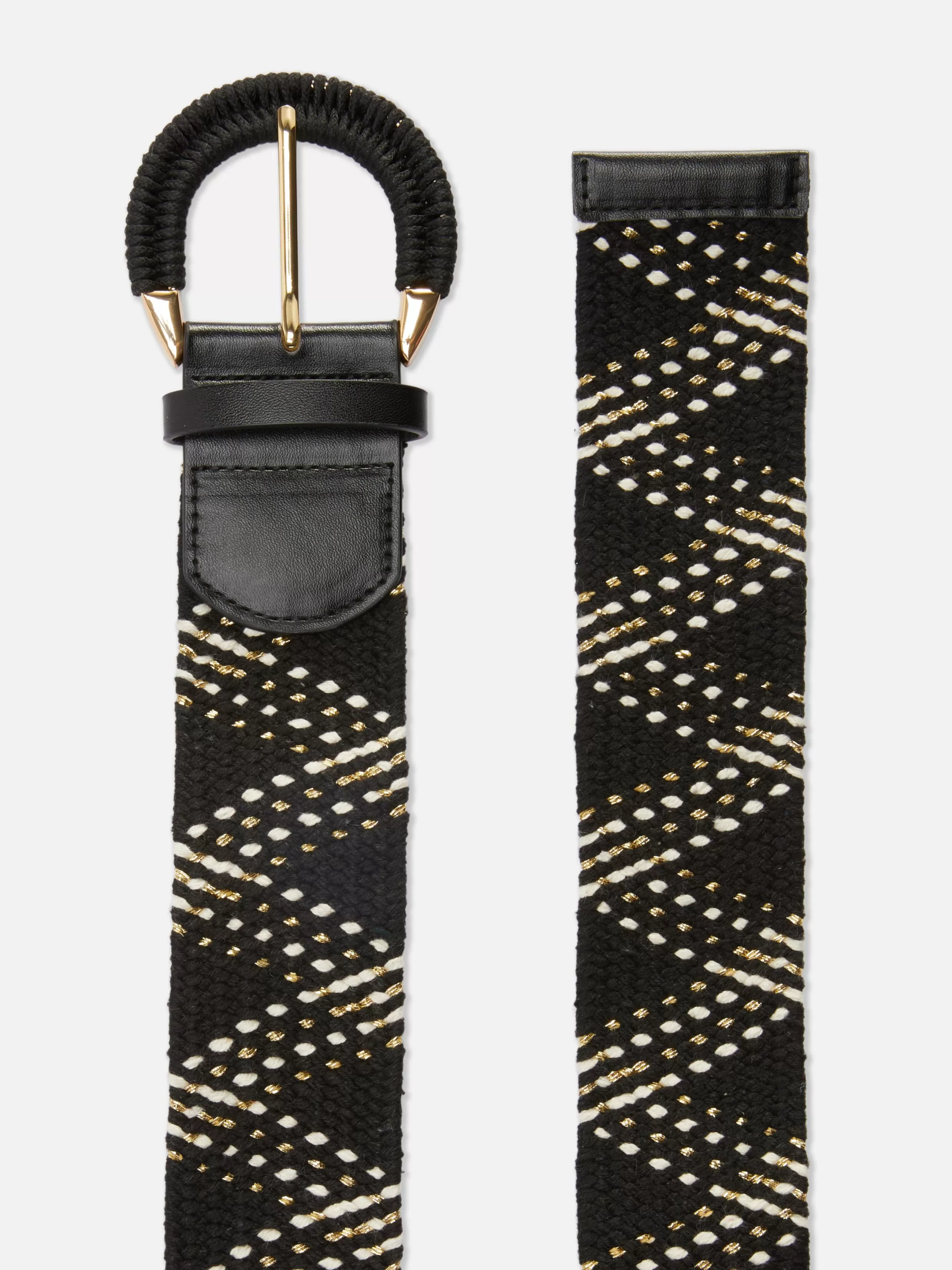 Fashion Patterned Stretch Belt Women Belts