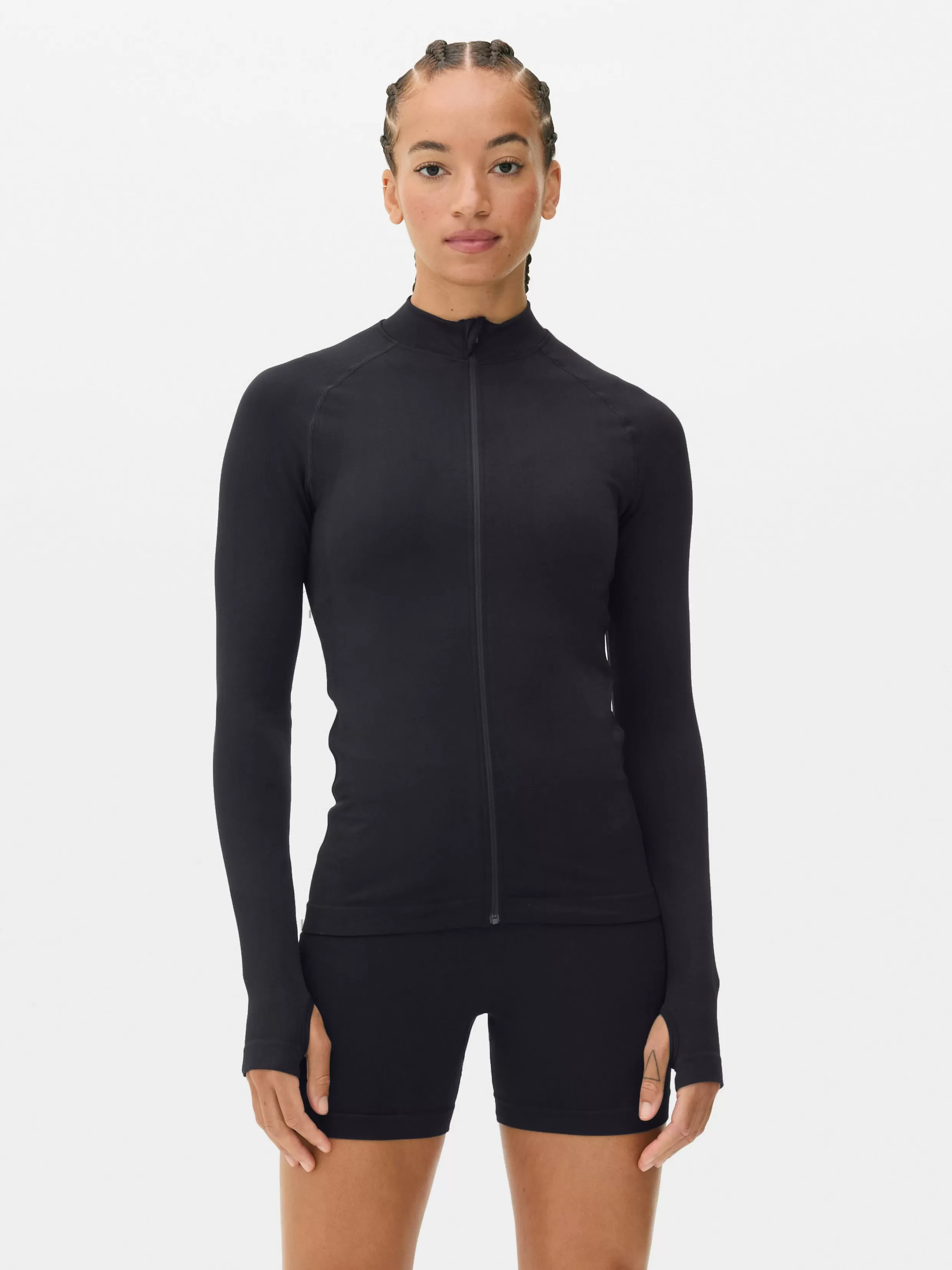 Store Performance Seamless Zip Jacket Women Gym Gear And Activewear