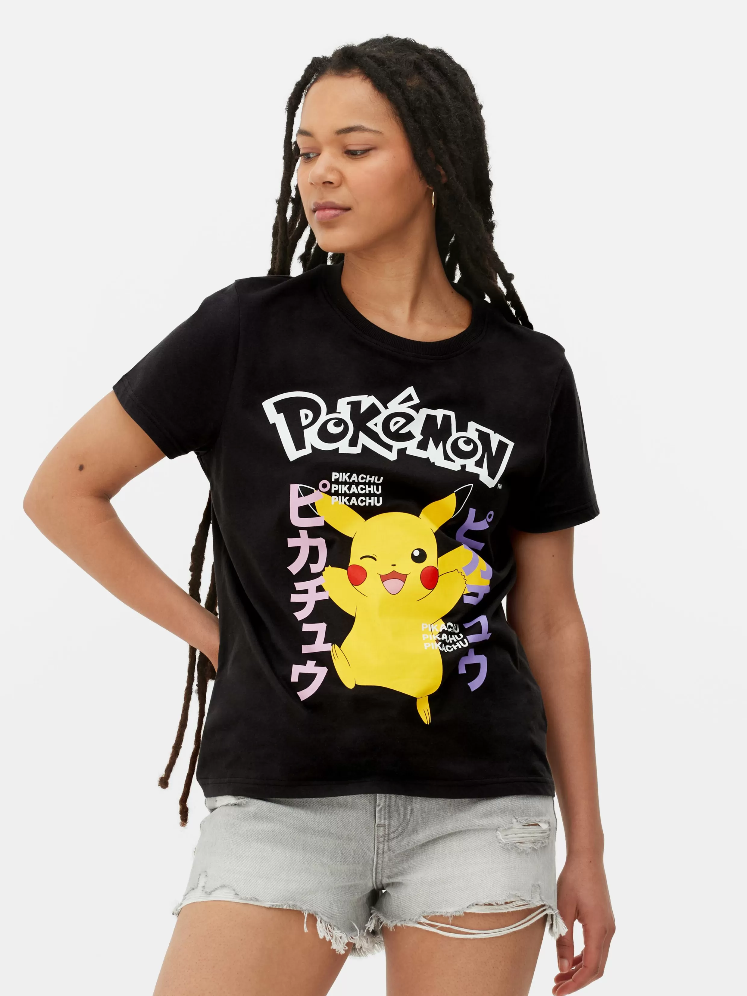 Cheap Pokemon Pikachu T-Shirt Women Tops And T-Shirts