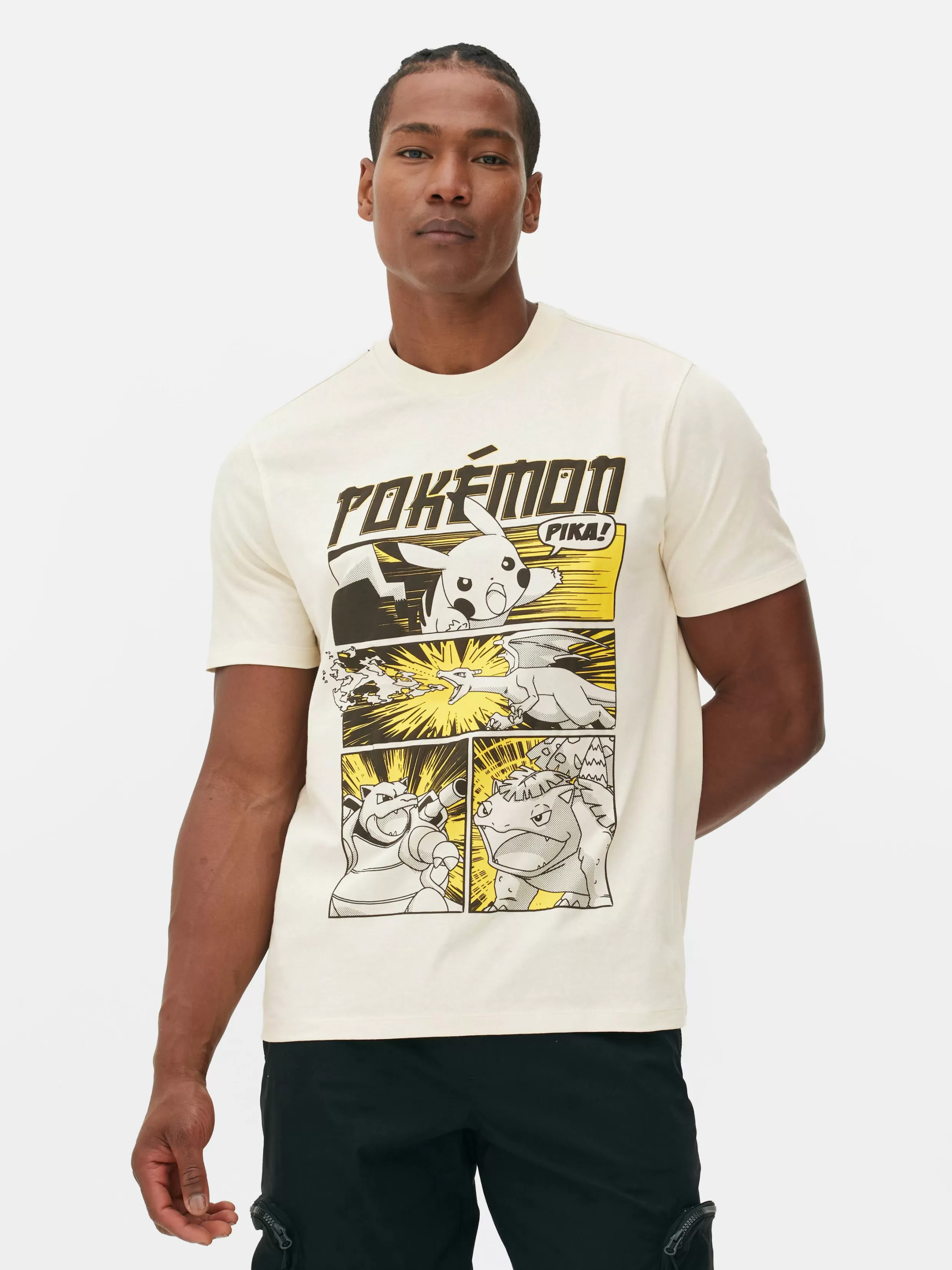 Discount Pokémon Comic Strip T-Shirt Tops And T-Shirts