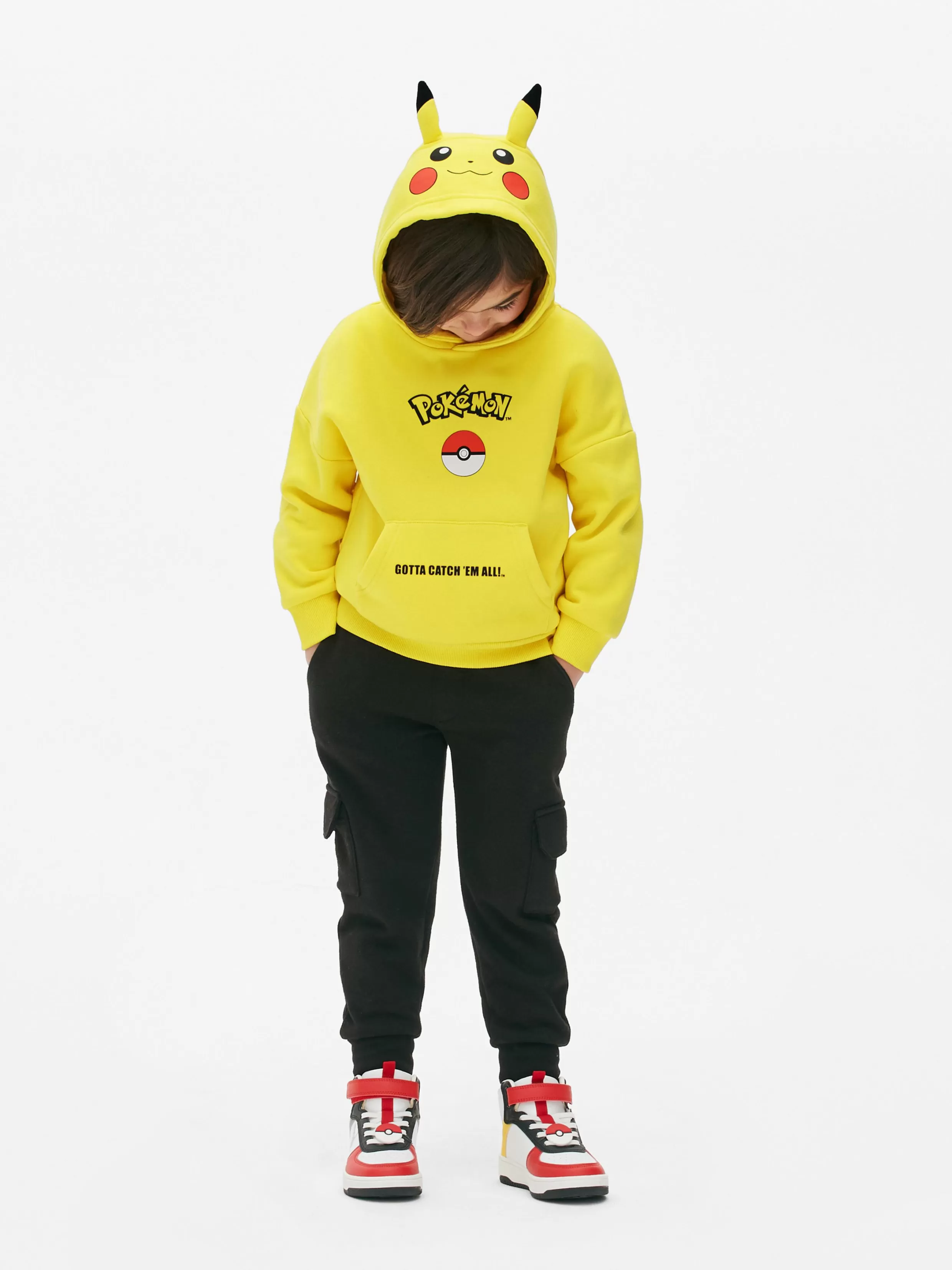 Best Sale Pokémon Pikachu Hoodie Kids/BOY Dress-Up | Hoodies And Sweatshirts