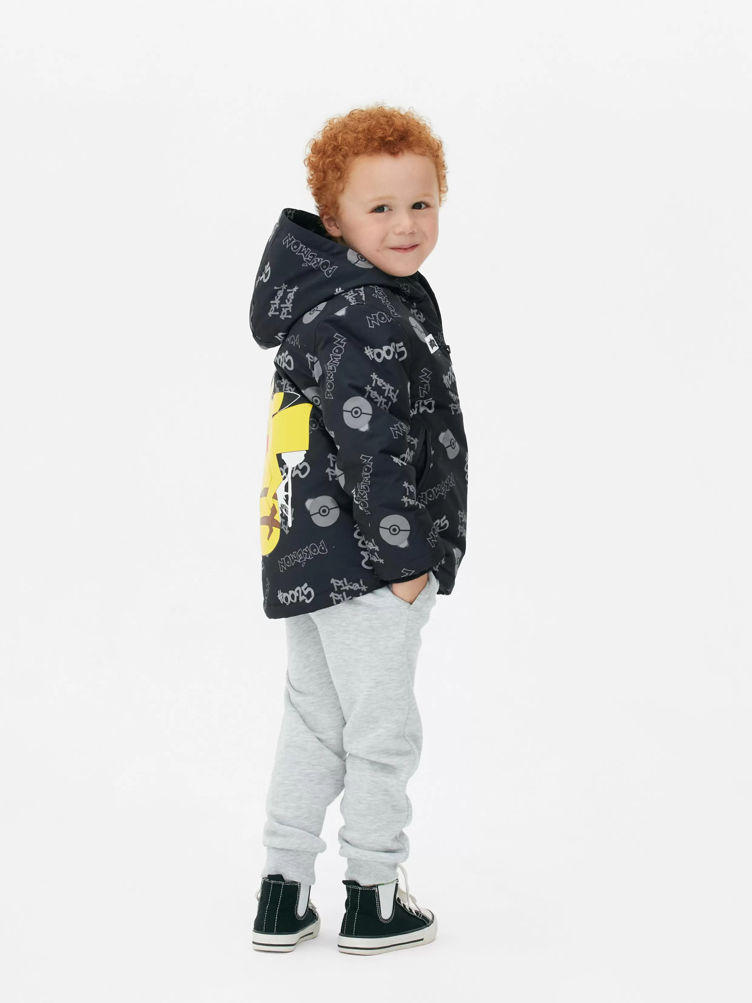 Clearance Pokémon Pikachu Parka Kids/BOY Coats And Jackets