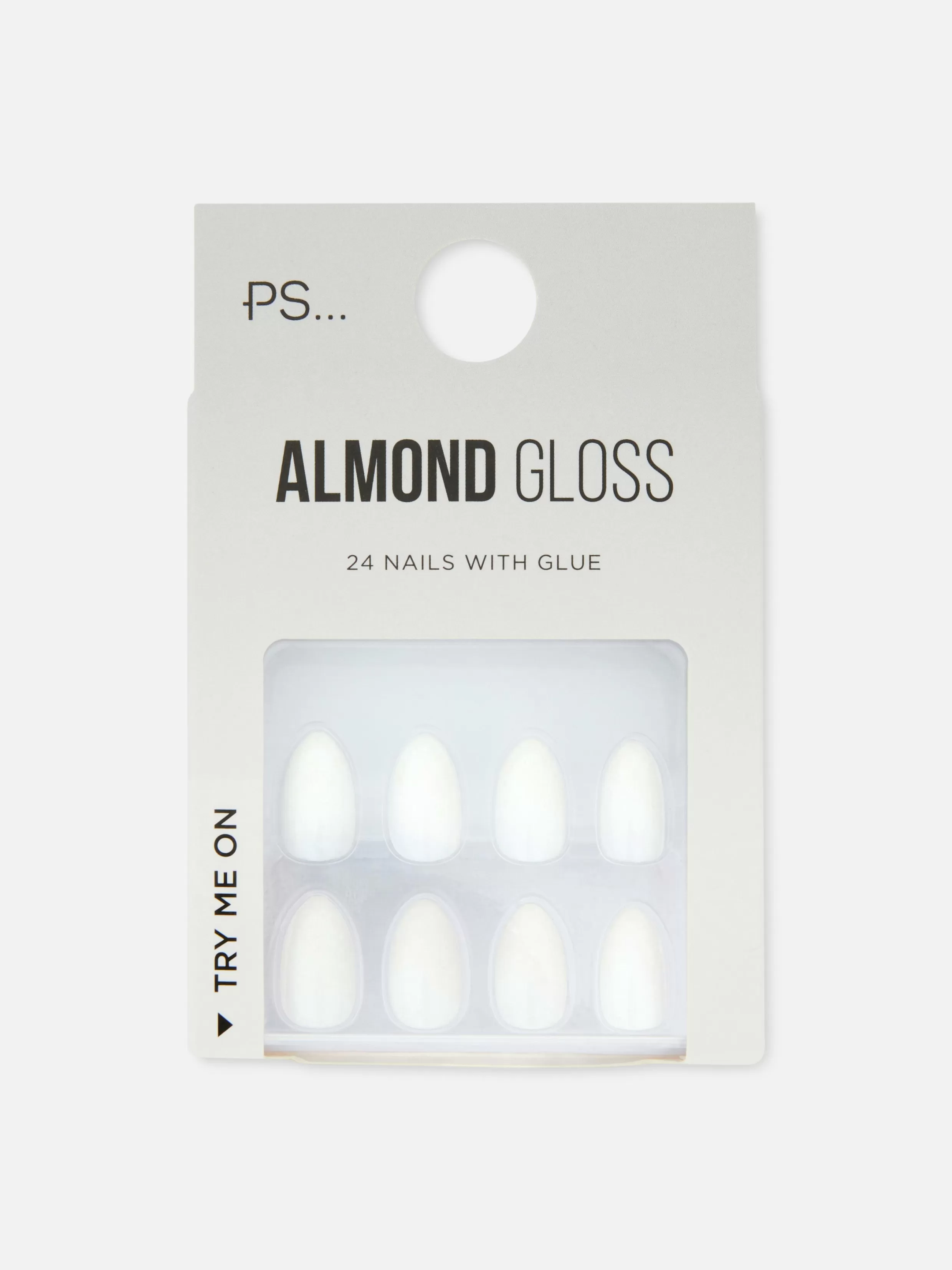 Online PS Almond Gloss Faux Nails Jewel Faux Nails