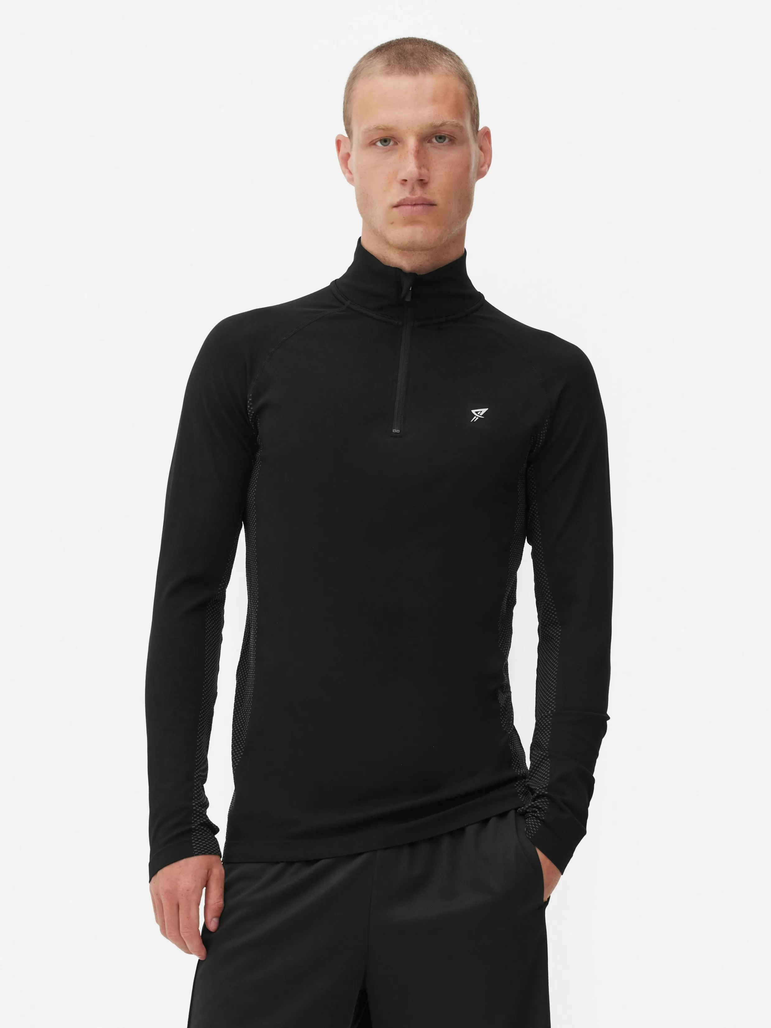 Cheap Quarter-Zip Long Sleeve Gym Top Sportswear | Tops And T-Shirts