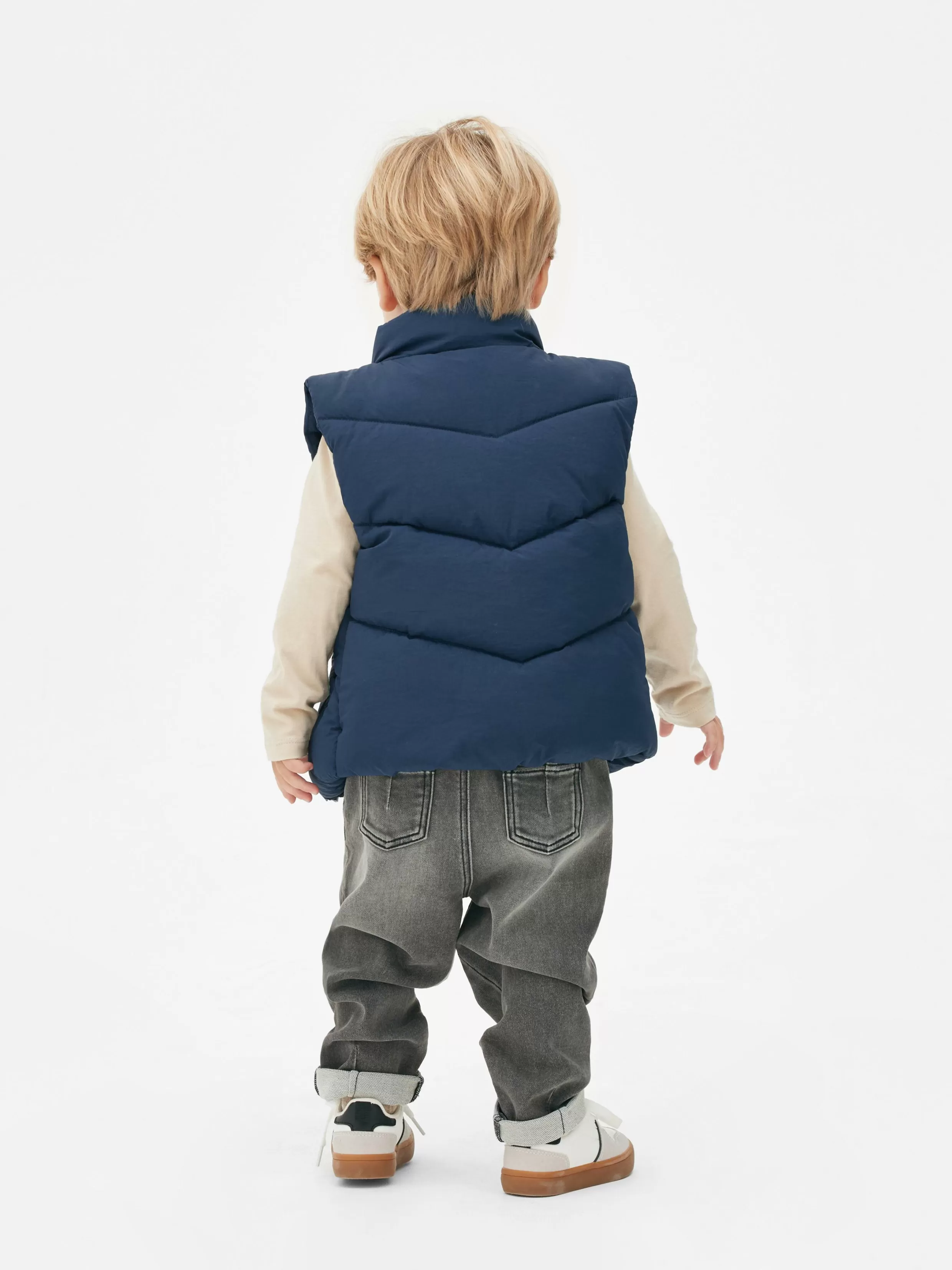 Discount Quilted Zip Vest BOY Coats And Jackets