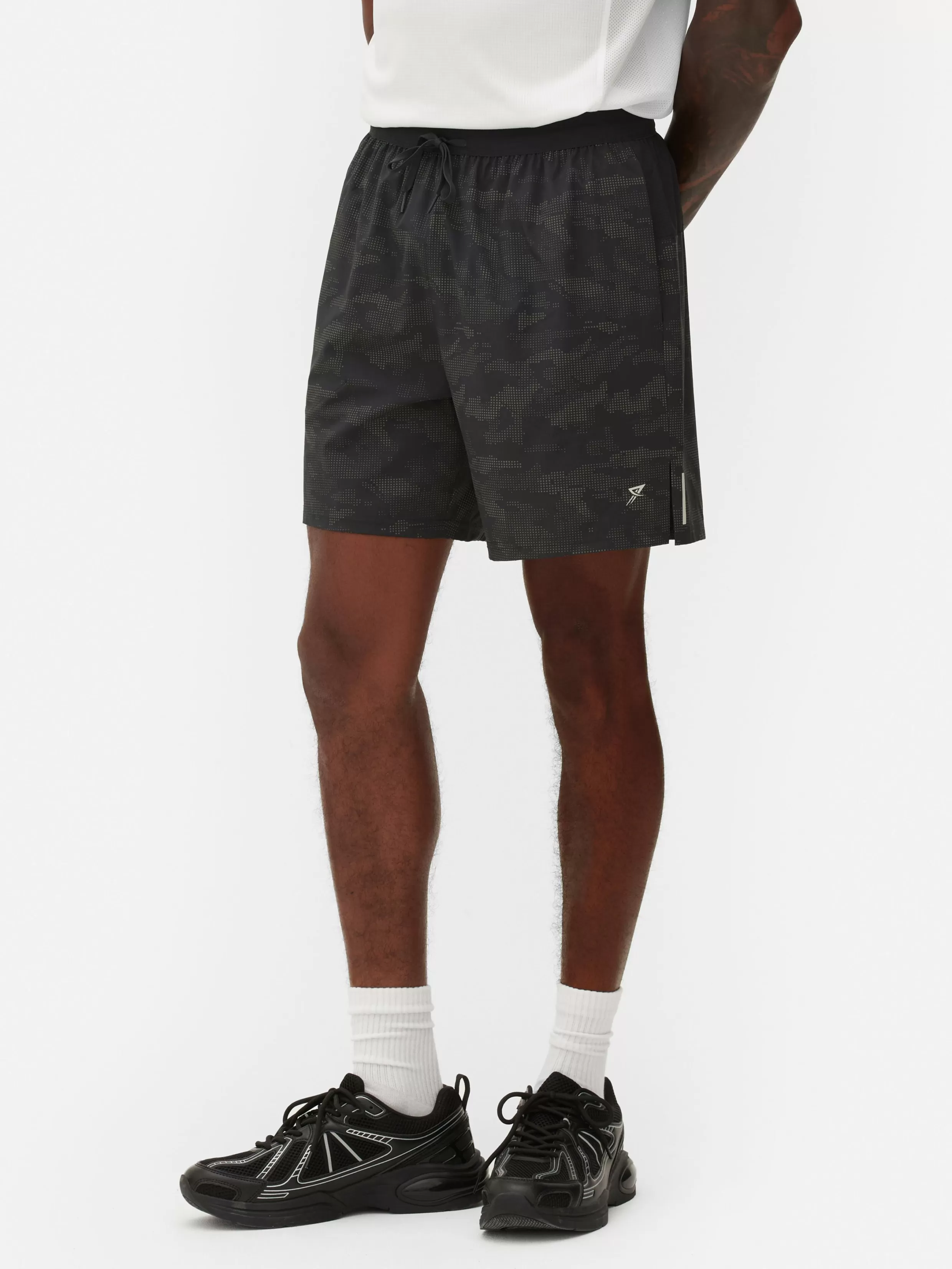 Flash Sale Reflective Print Gym Shorts Shorts | Sportswear