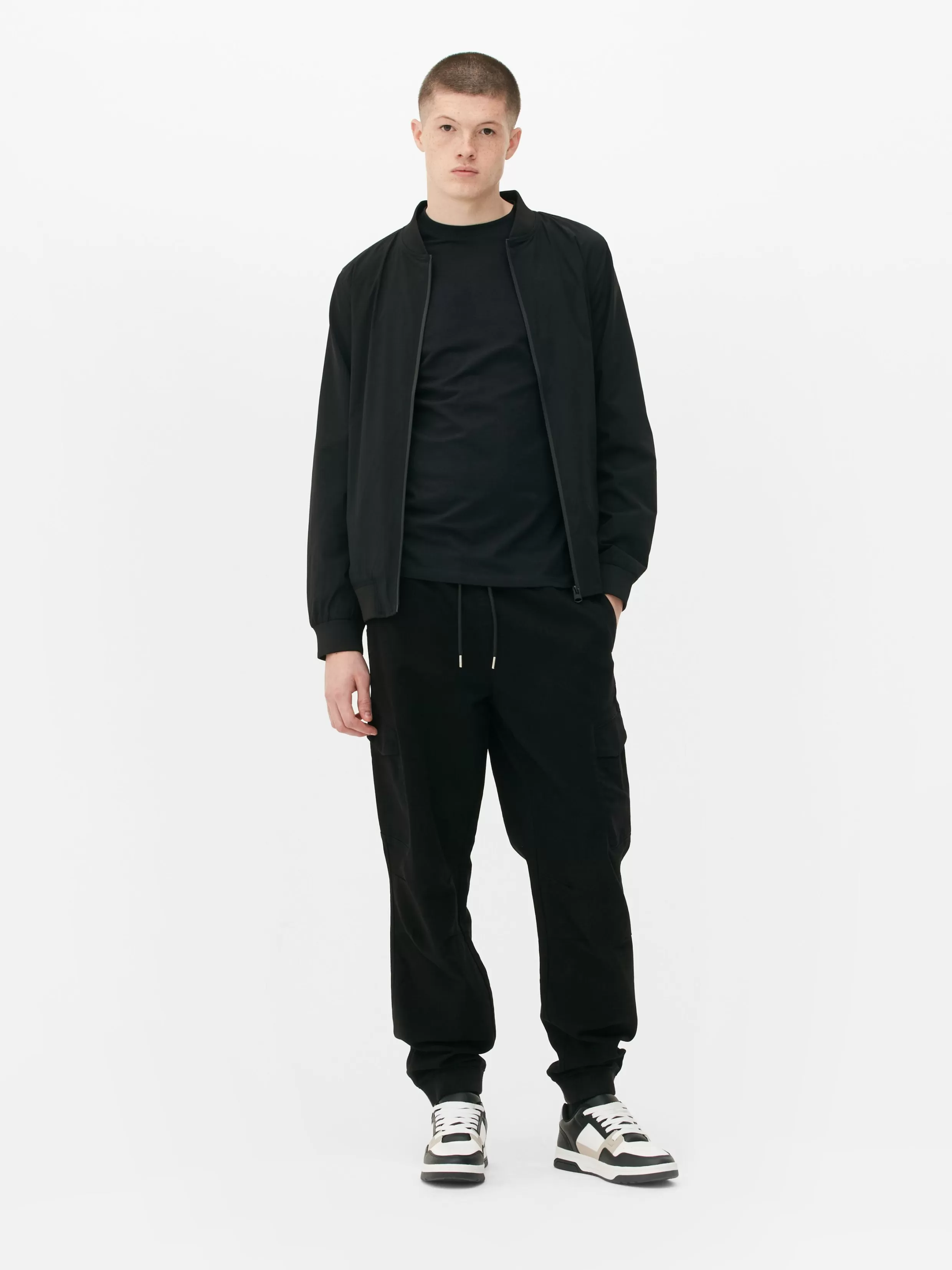 Online Relaxed Fit Stretch Cargo Joggers Pants