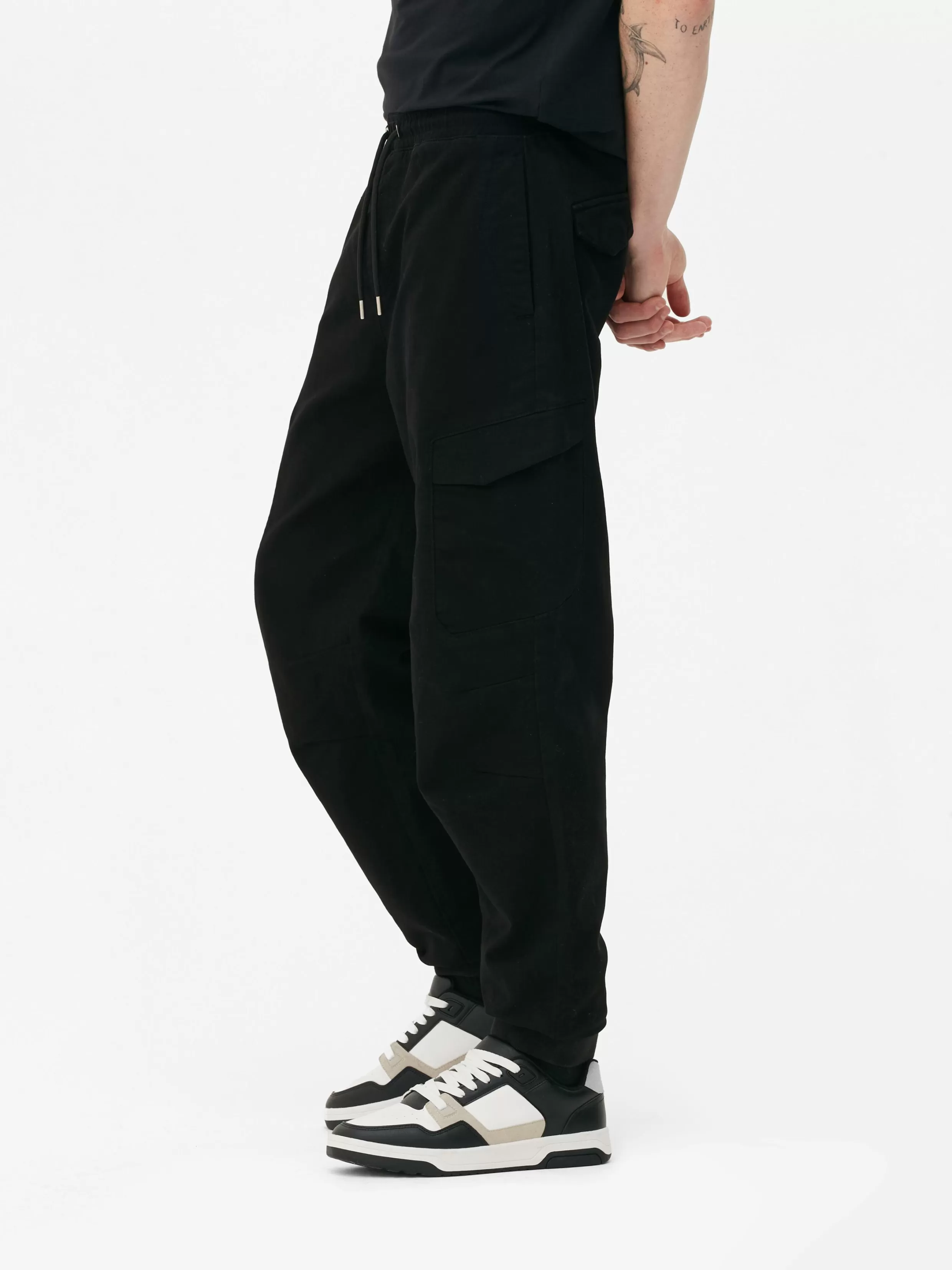 Online Relaxed Fit Stretch Cargo Joggers Pants