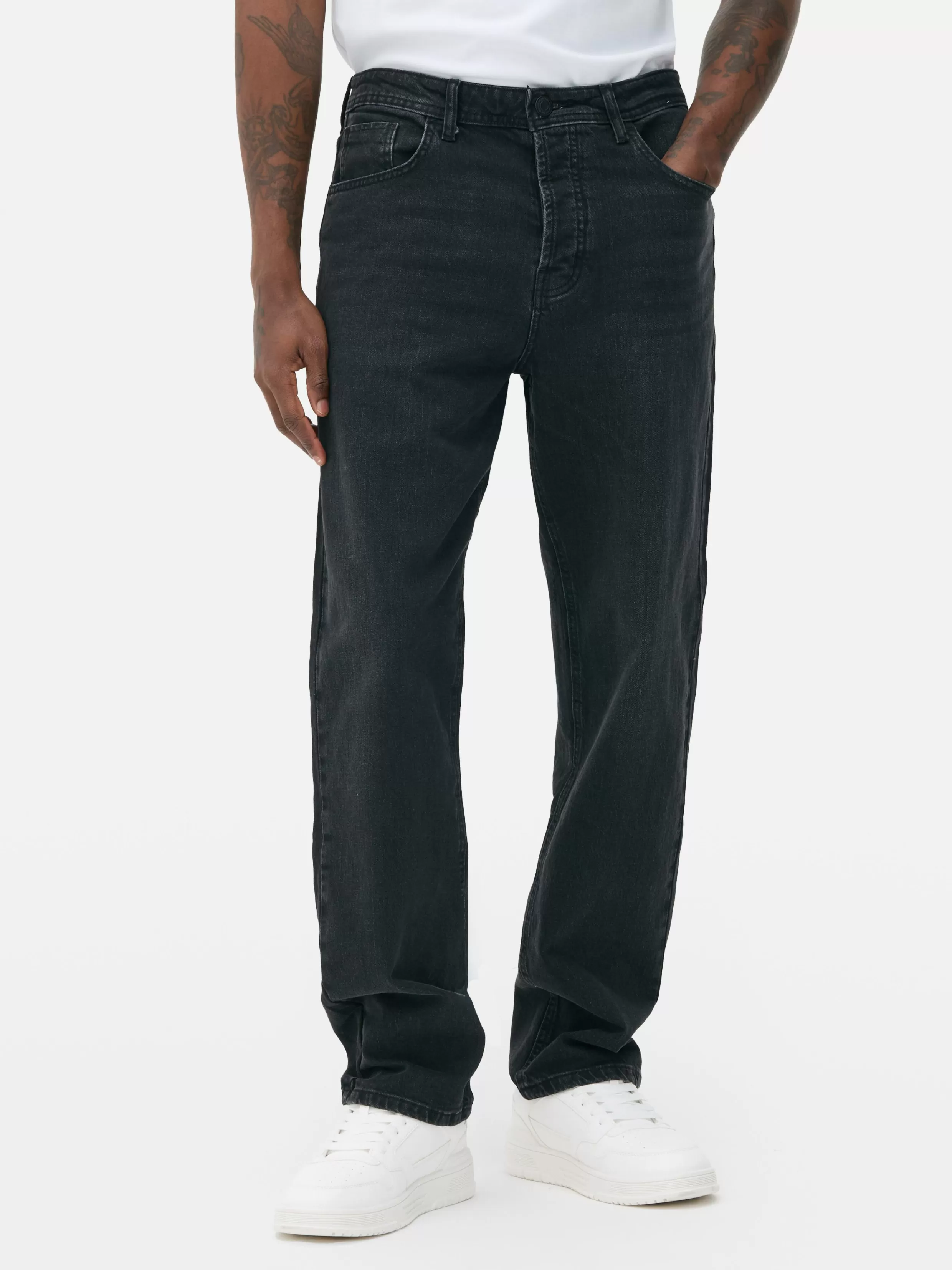 Clearance Relaxed Straight Jeans Jeans