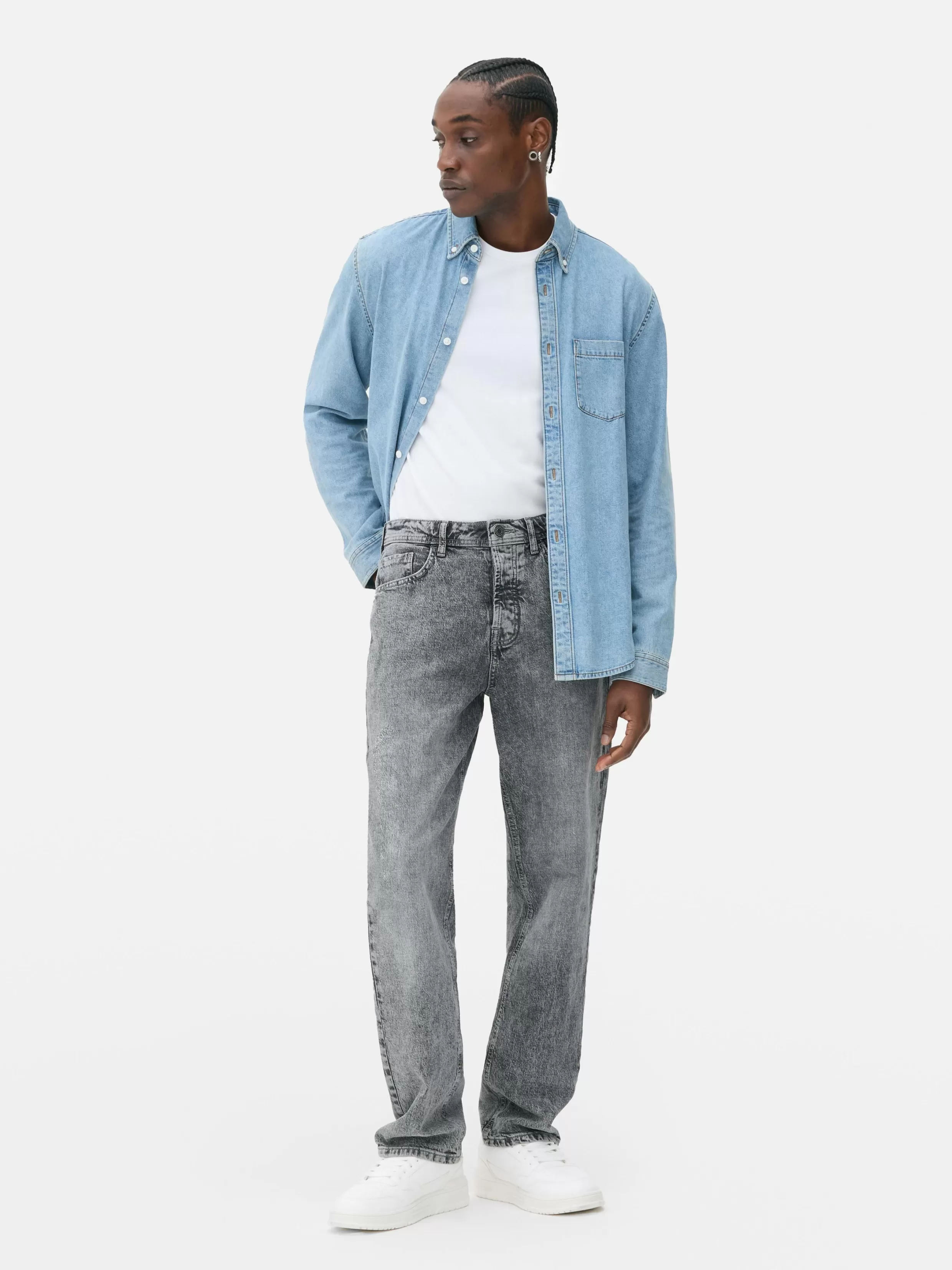 Shop Relaxed Straight Jeans Jeans