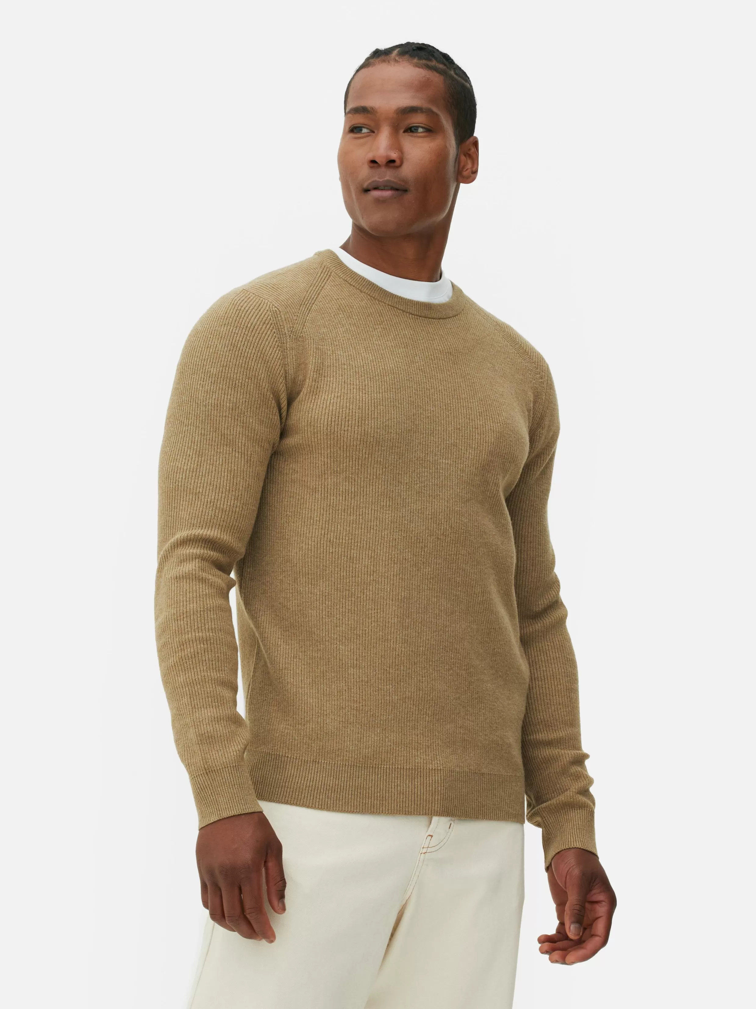 Best Ribbed Crew Neck Sweater Sweaters And Cardigans