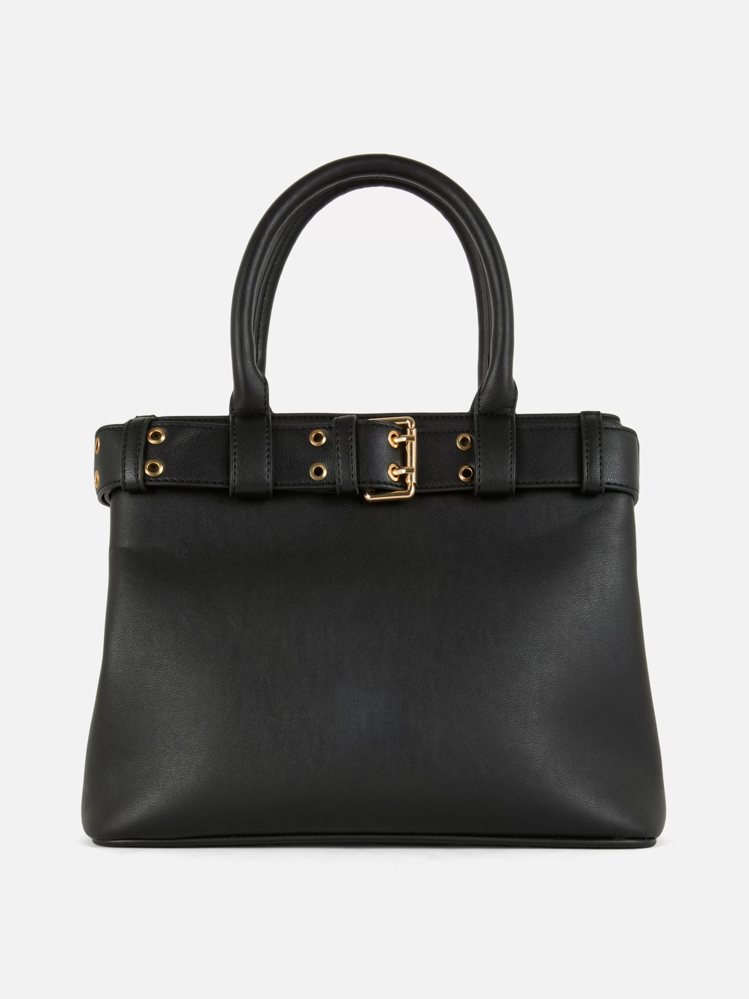 New Rita Ora Faux Leather Buckle Tote Women Bags And Purses