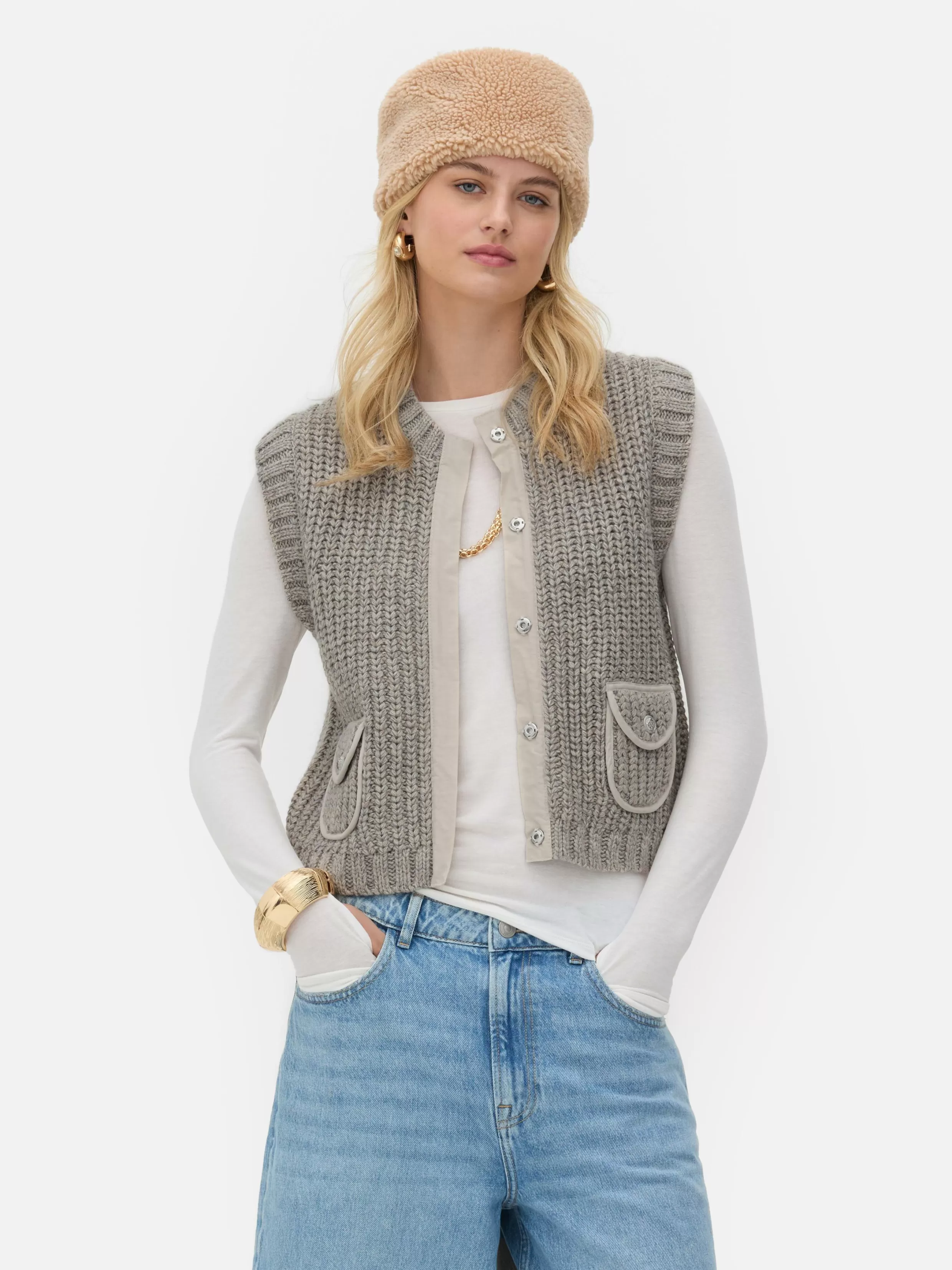 Best Rita Ora Knit Vest Women Sweaters And Cardigans