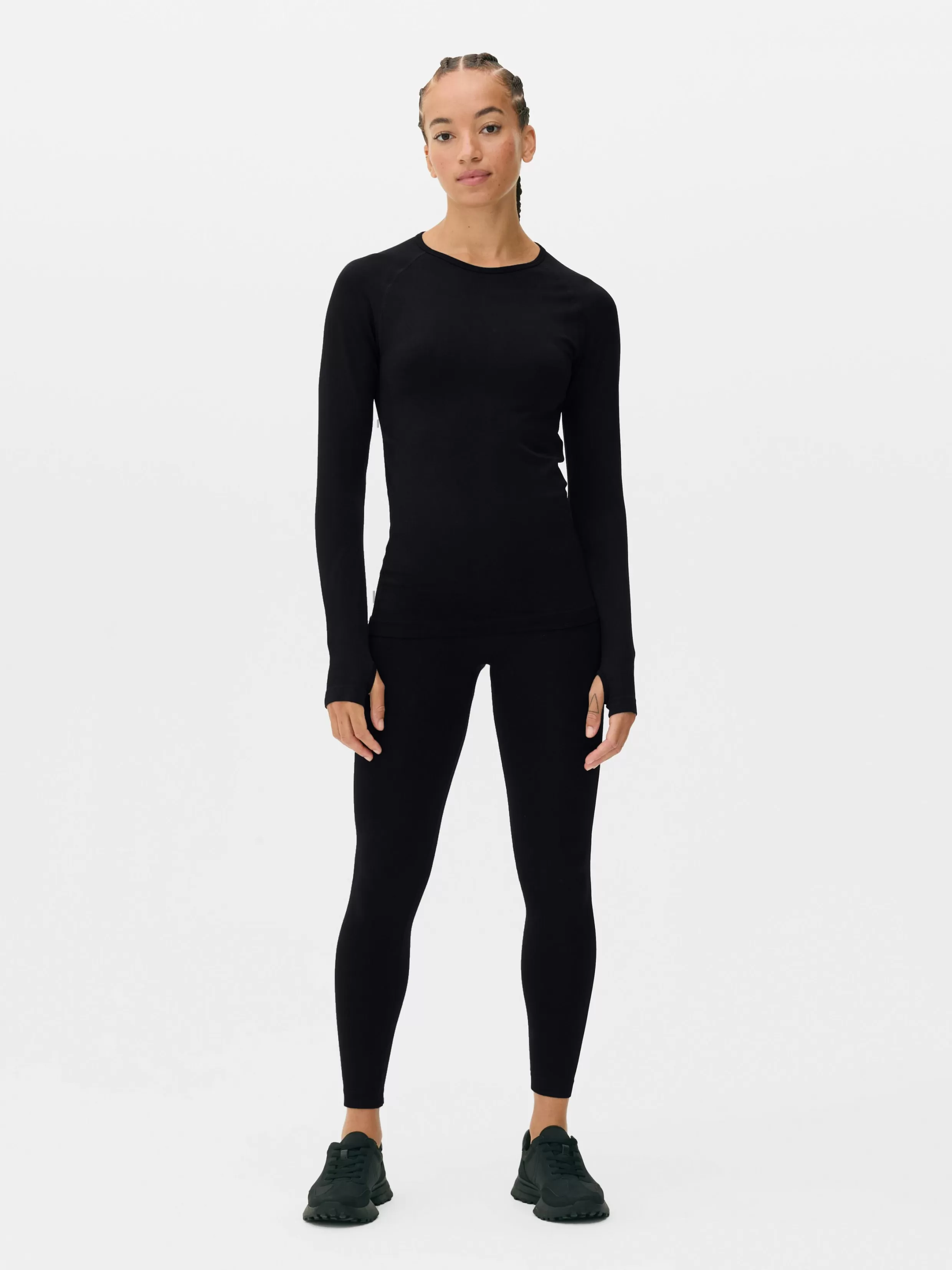 Shop Seamless Performance Long Sleeve Top Women Gym Gear And Activewear