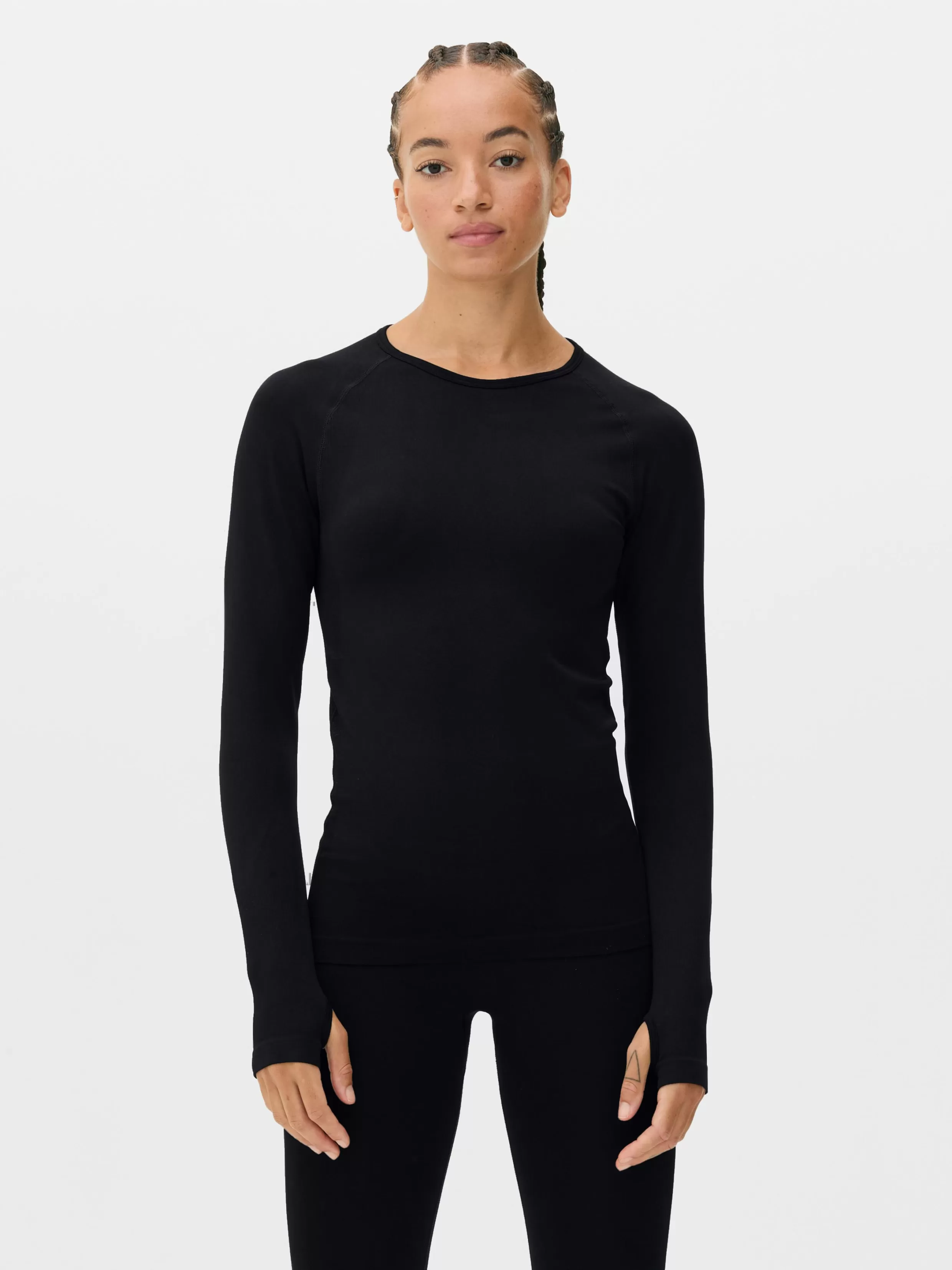 Shop Seamless Performance Long Sleeve Top Women Gym Gear And Activewear