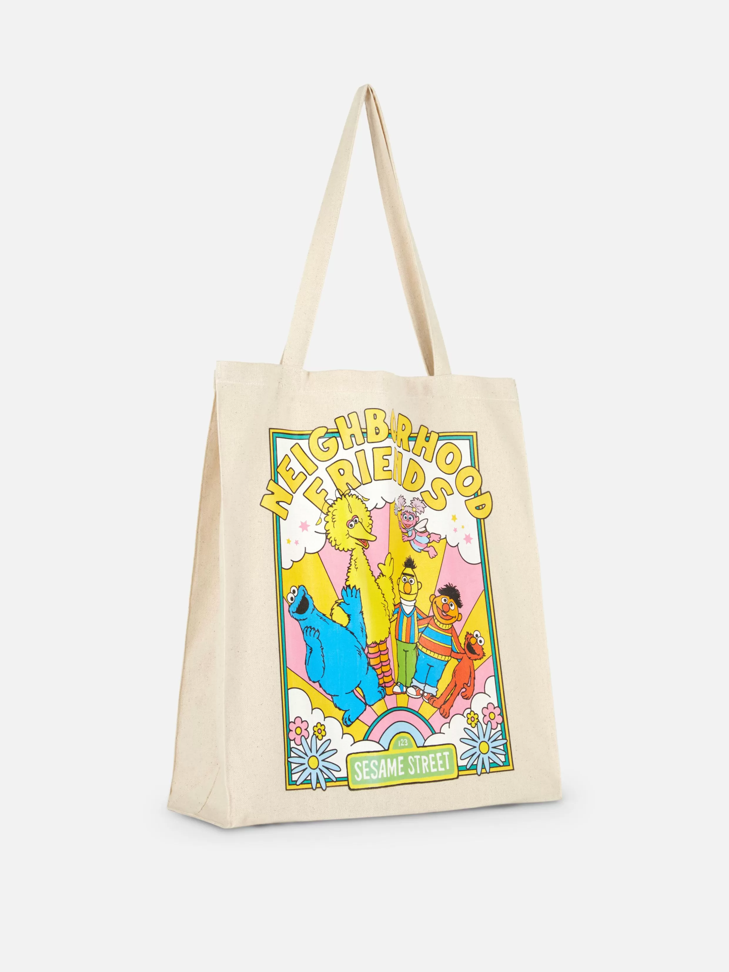 Flash Sale Sesame Street Canvas Tote Women Bags And Purses