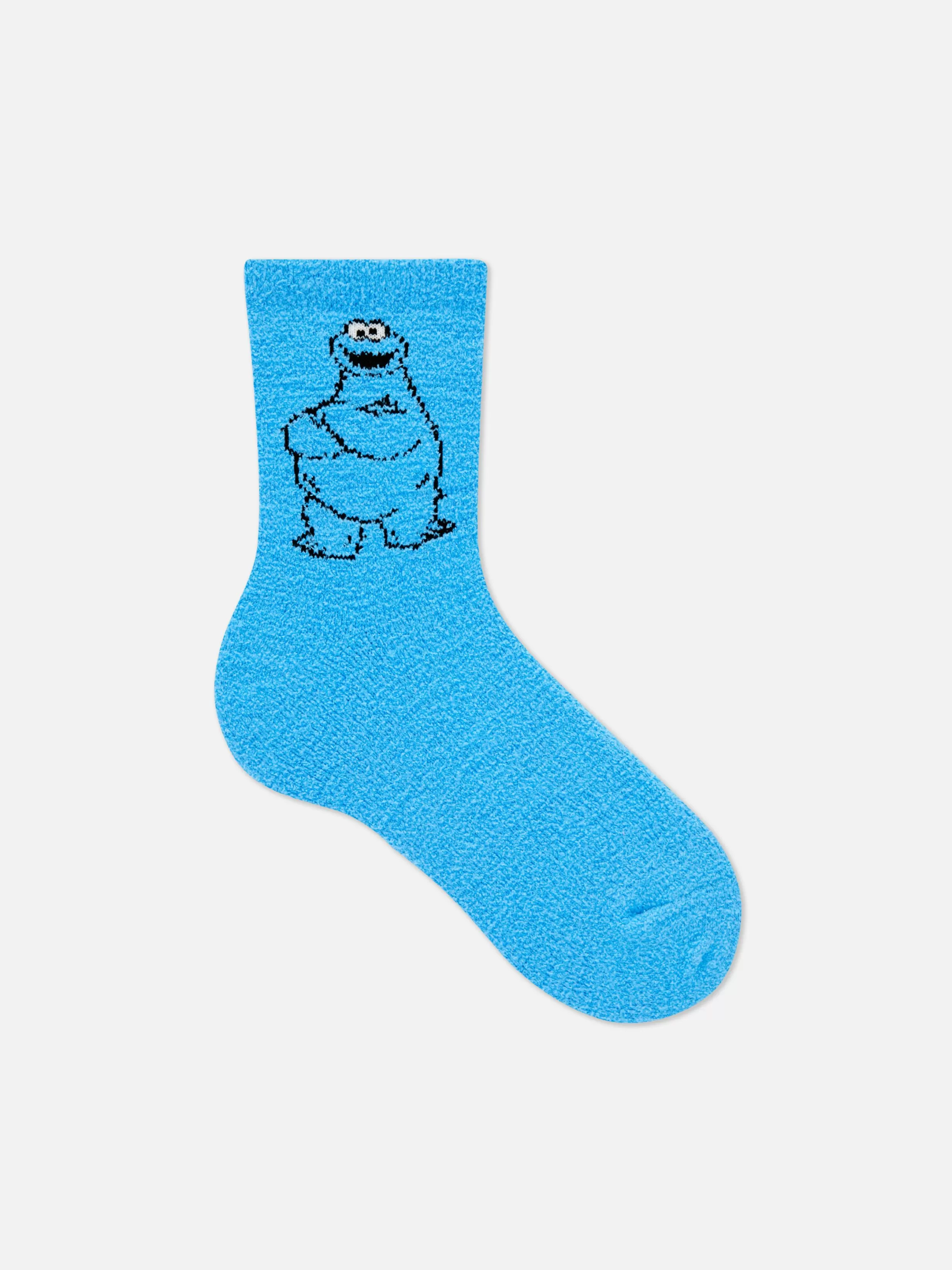 New Sesame Street Cookie Monster Cozy Socks Women Socks