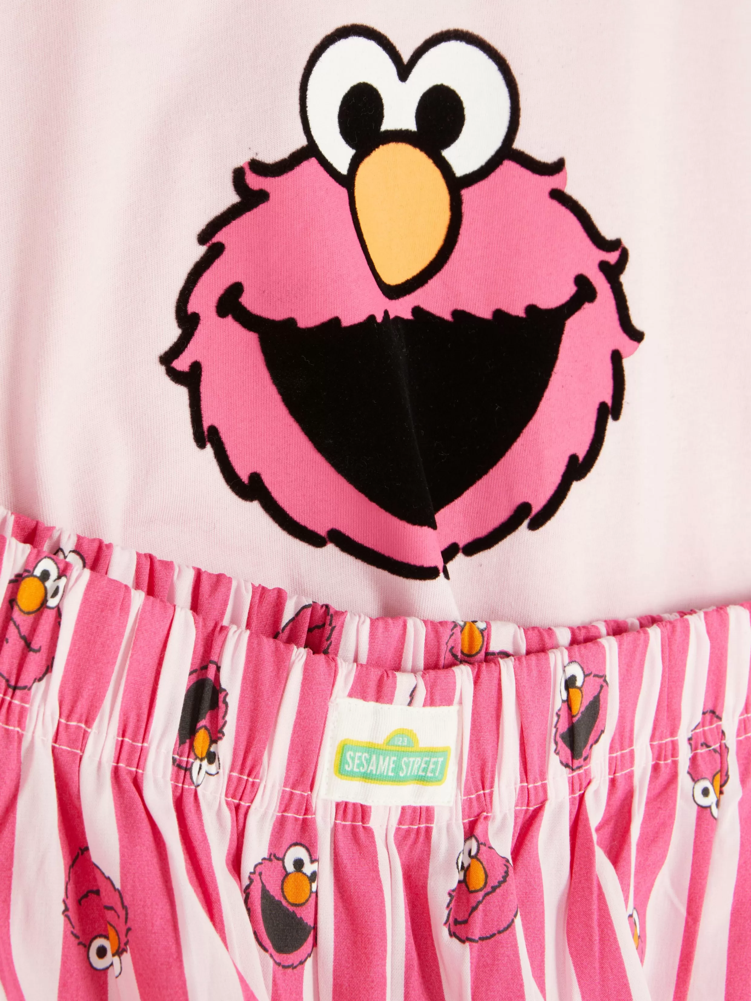 Sale Sesame Street Shorts Pajama Set Women Pajama Sets