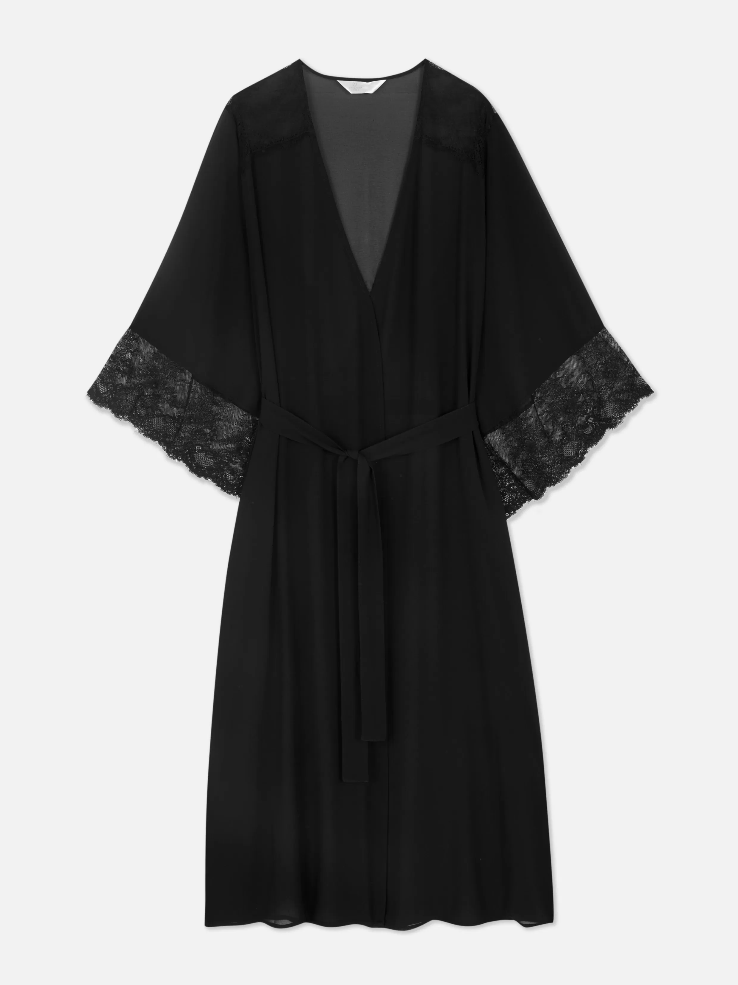 Best Sale Sheer Eyelash Lace Trim Robe Women Robes