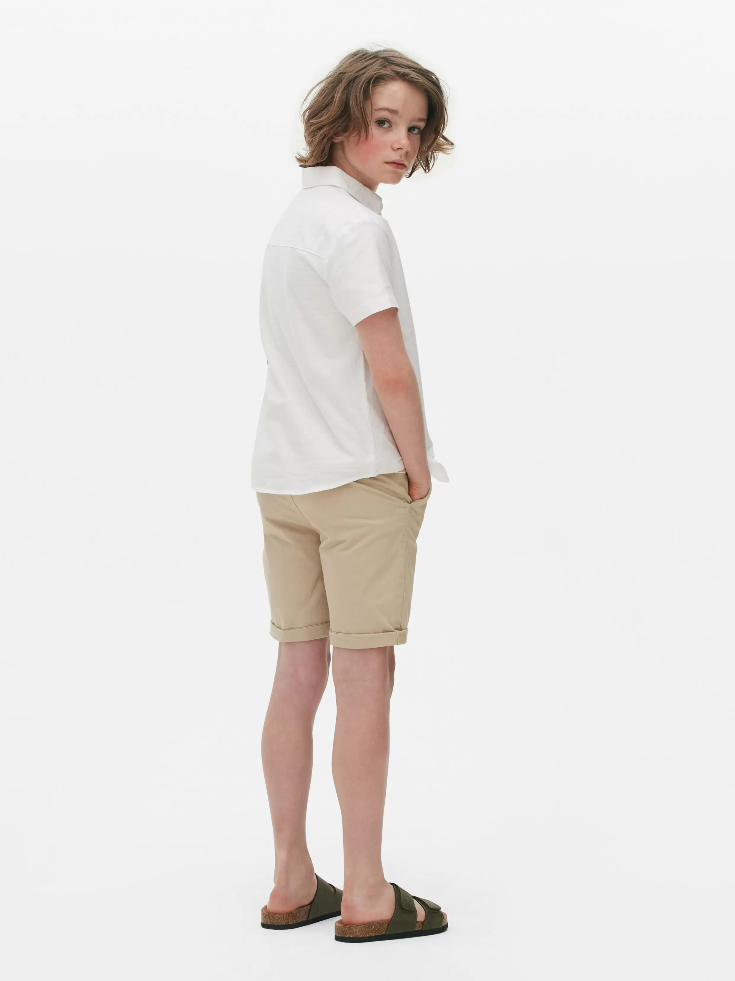 Store Short Sleeve Oxford Shirt Kids/BOY Shirts