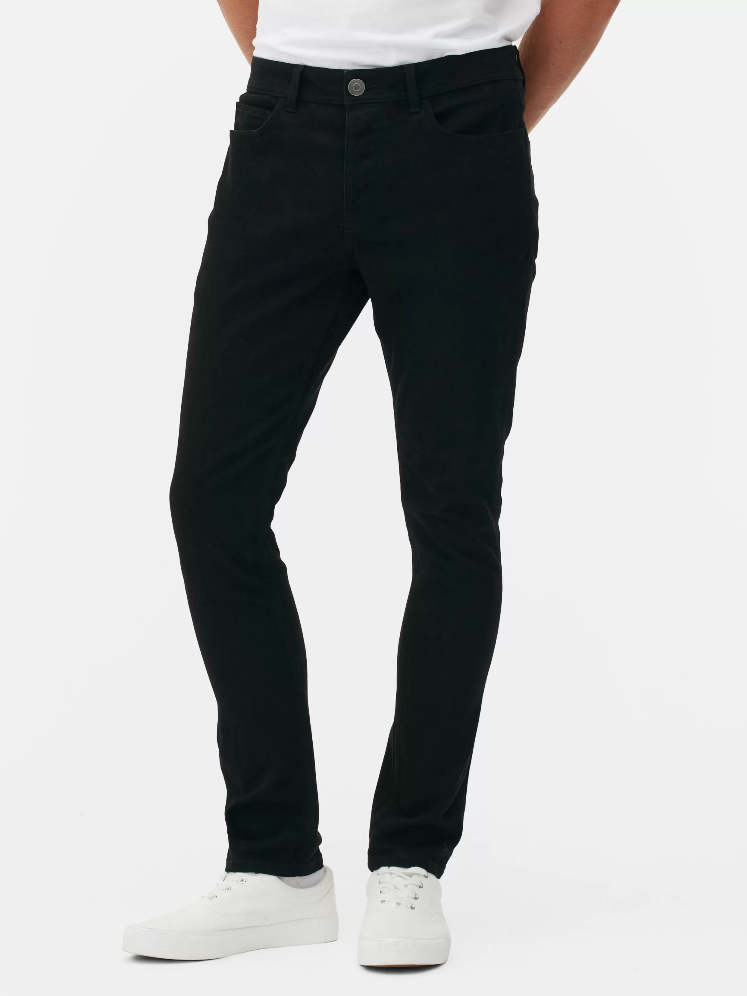 Cheap Skinny Twill Pants Jeans