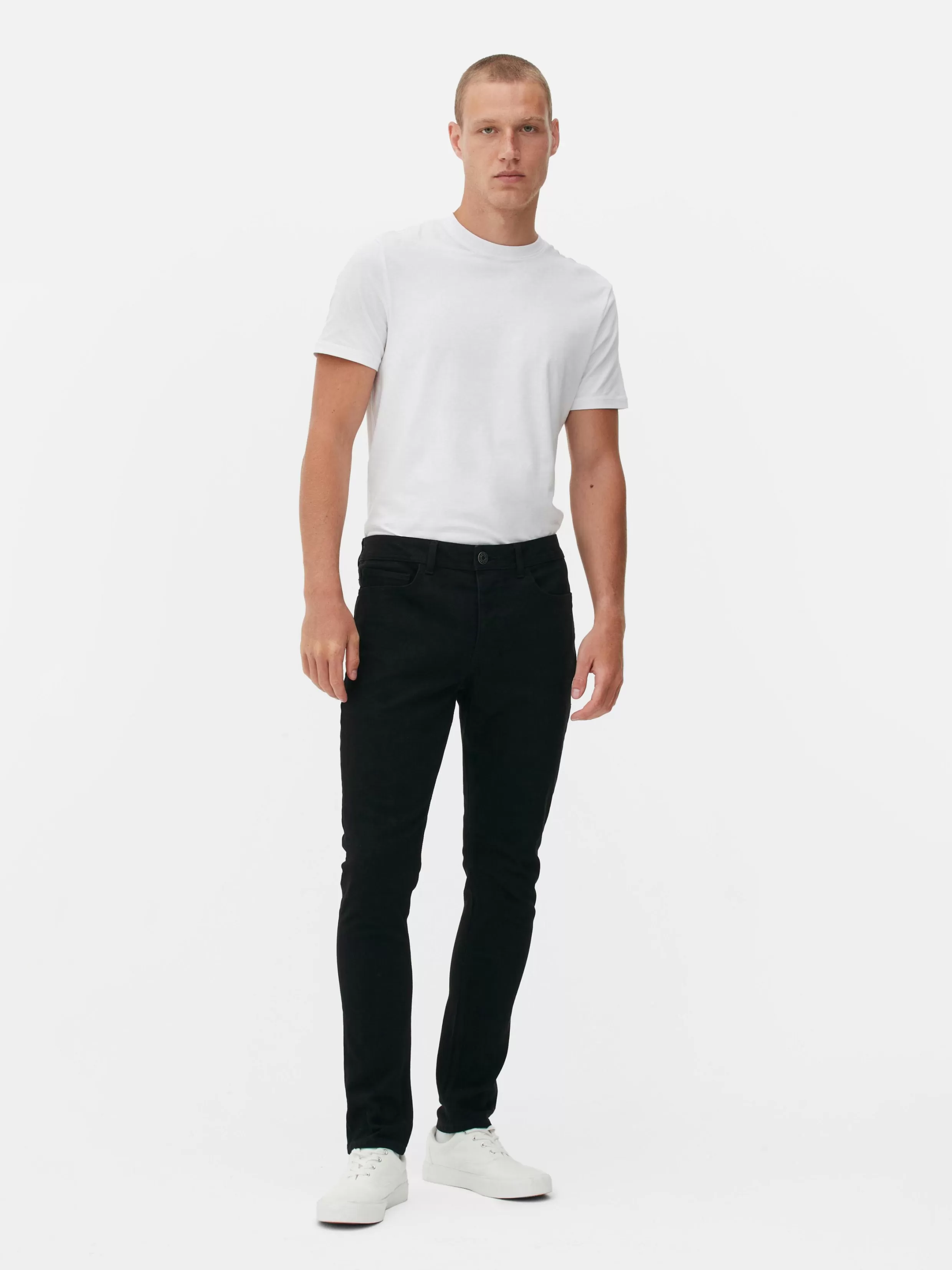 Cheap Skinny Twill Pants Jeans