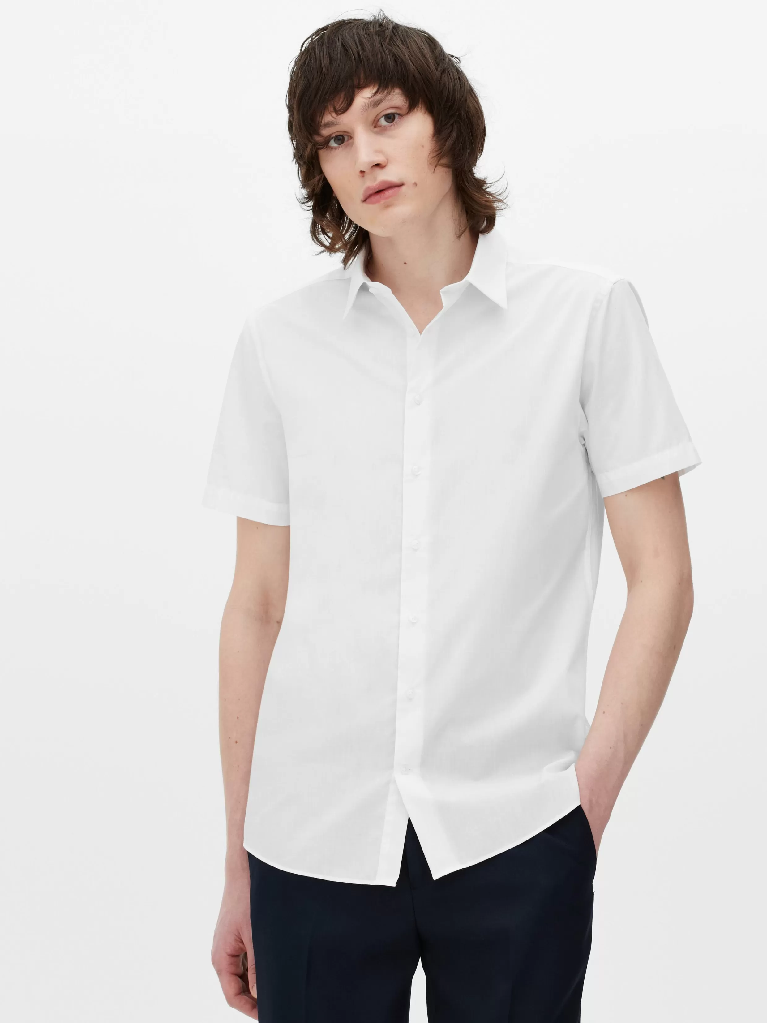 Store Slim Fit Short Sleeve Shirt Shirts