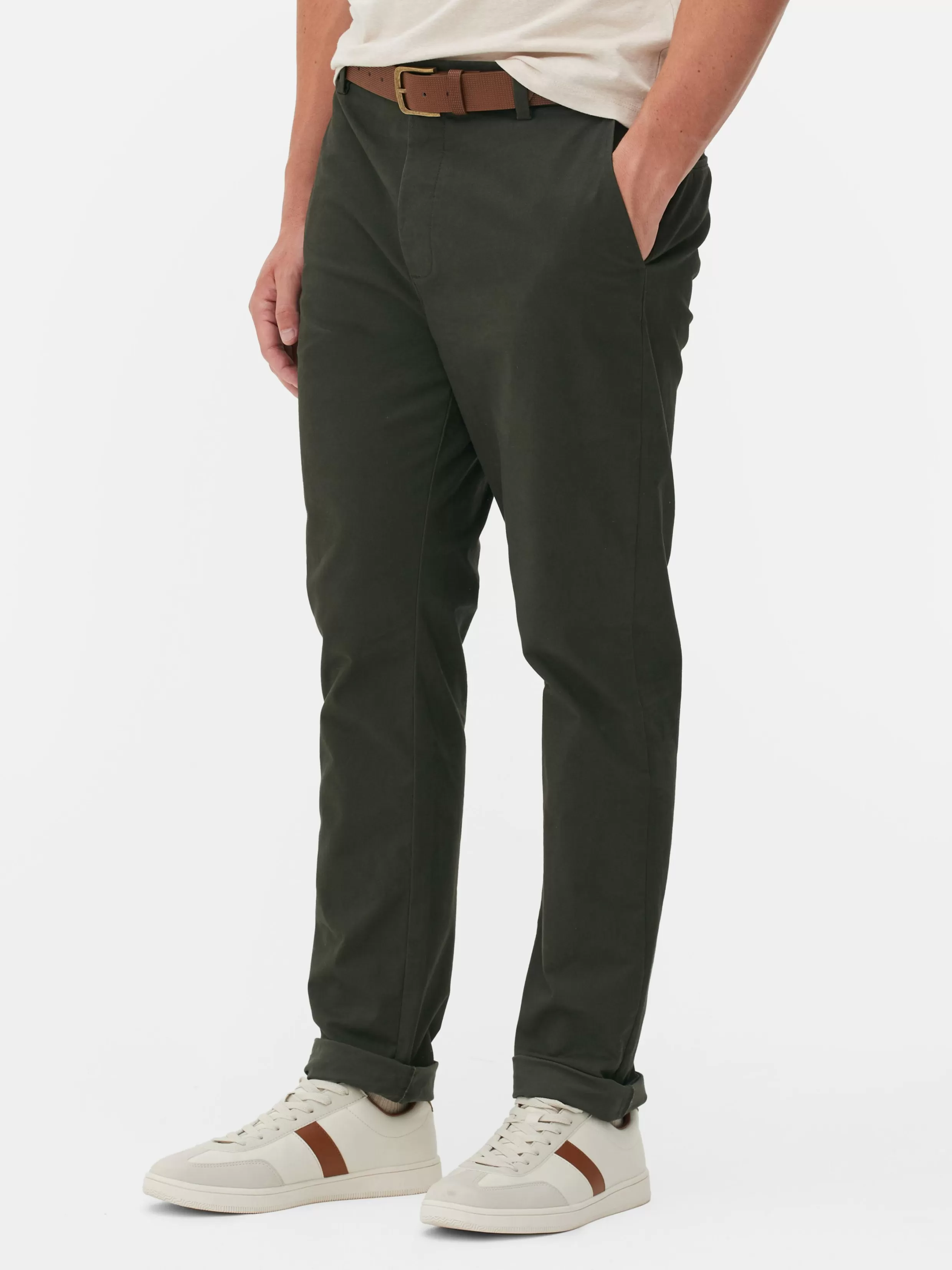 Fashion Slim Stretch Chinos Pants