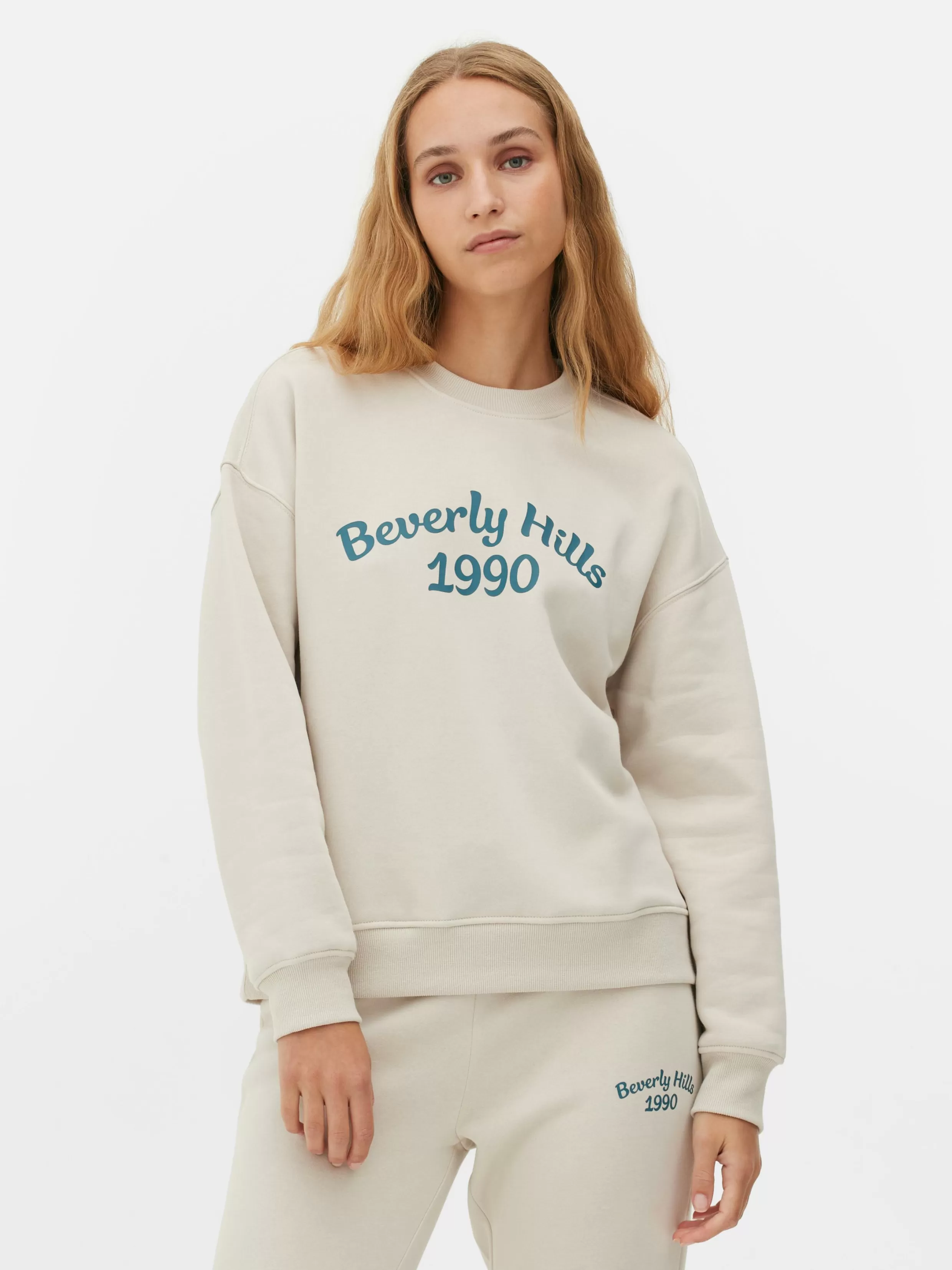 Outlet Slogan Crew Neck Sweatshirt Women Hoodies And Sweatshirts