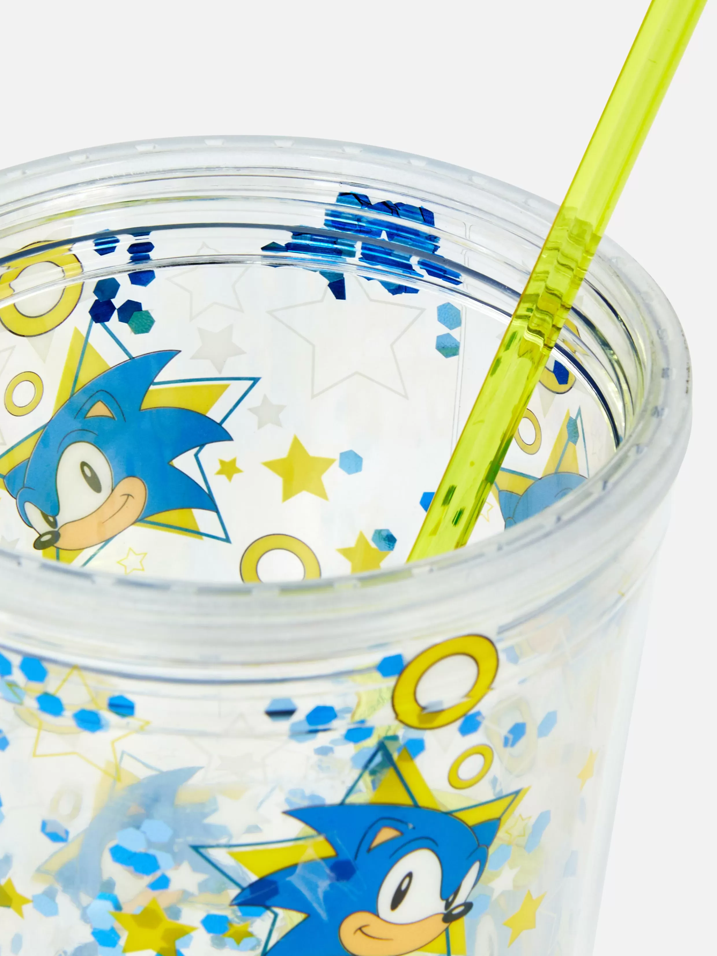 Best Sale Sonic The Hedgehog Glitter Travel Cup Cups And Mugs