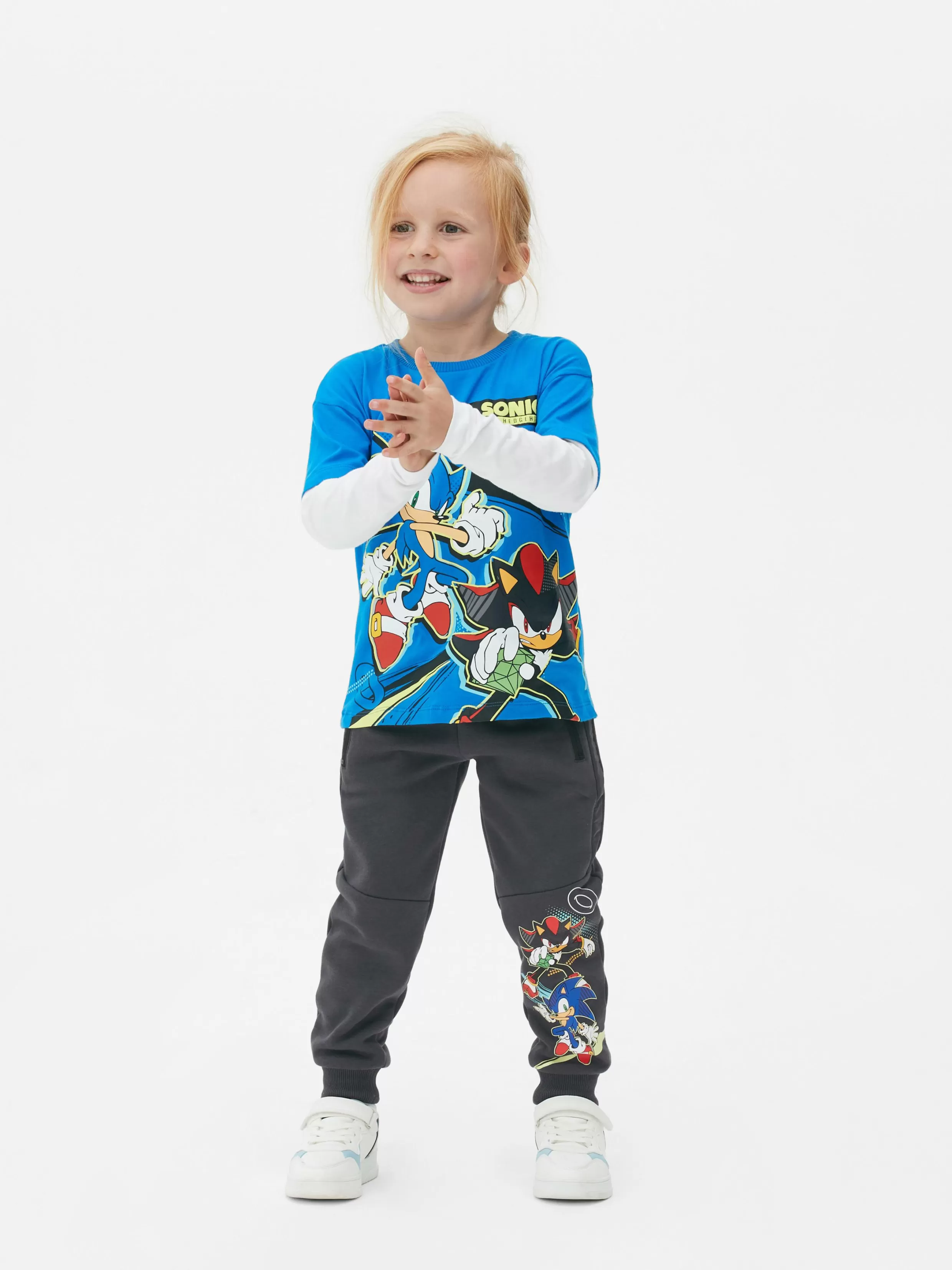 Store Sonic The Hedgehog Graphic Joggers Kids/BOY Joggers