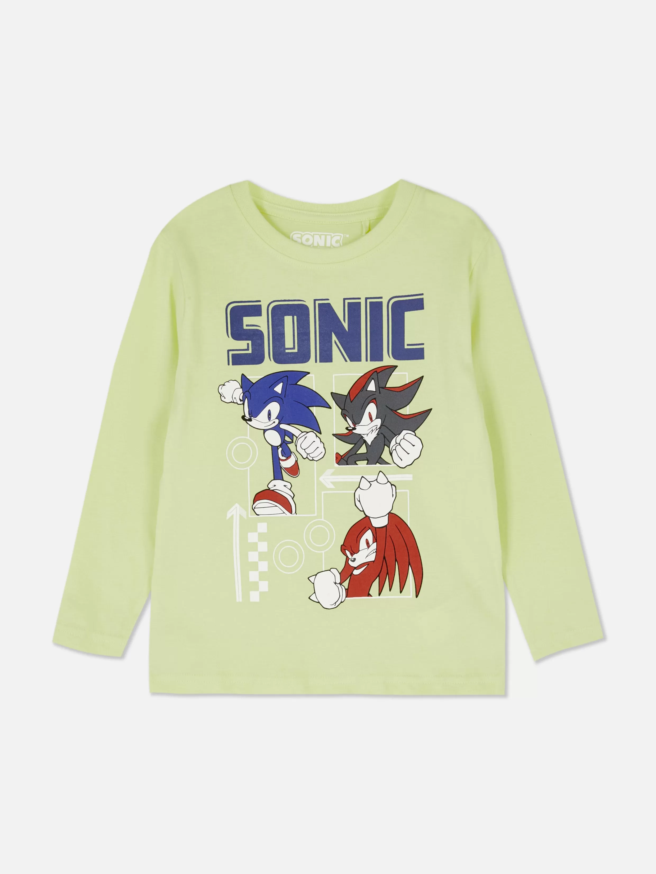 Shop Sonic The Hedgehog Long Sleeve T-Shirt Kids/BOY Tops And T-Shirts