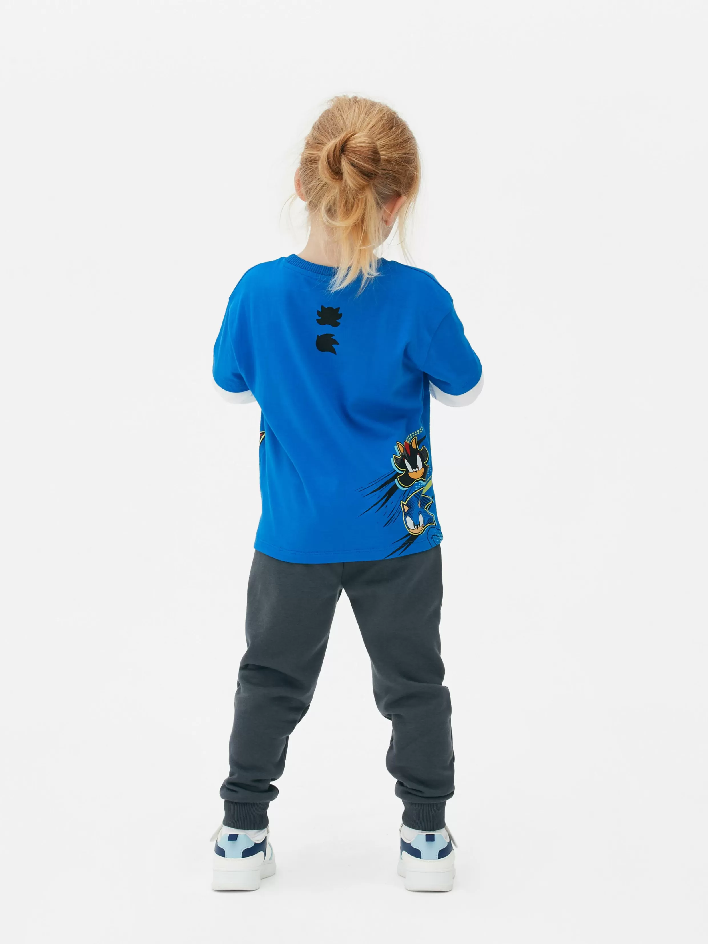 Hot Sonic The Hedgehog Two-Tone T-Shirt Kids/BOY Tops And T-Shirts