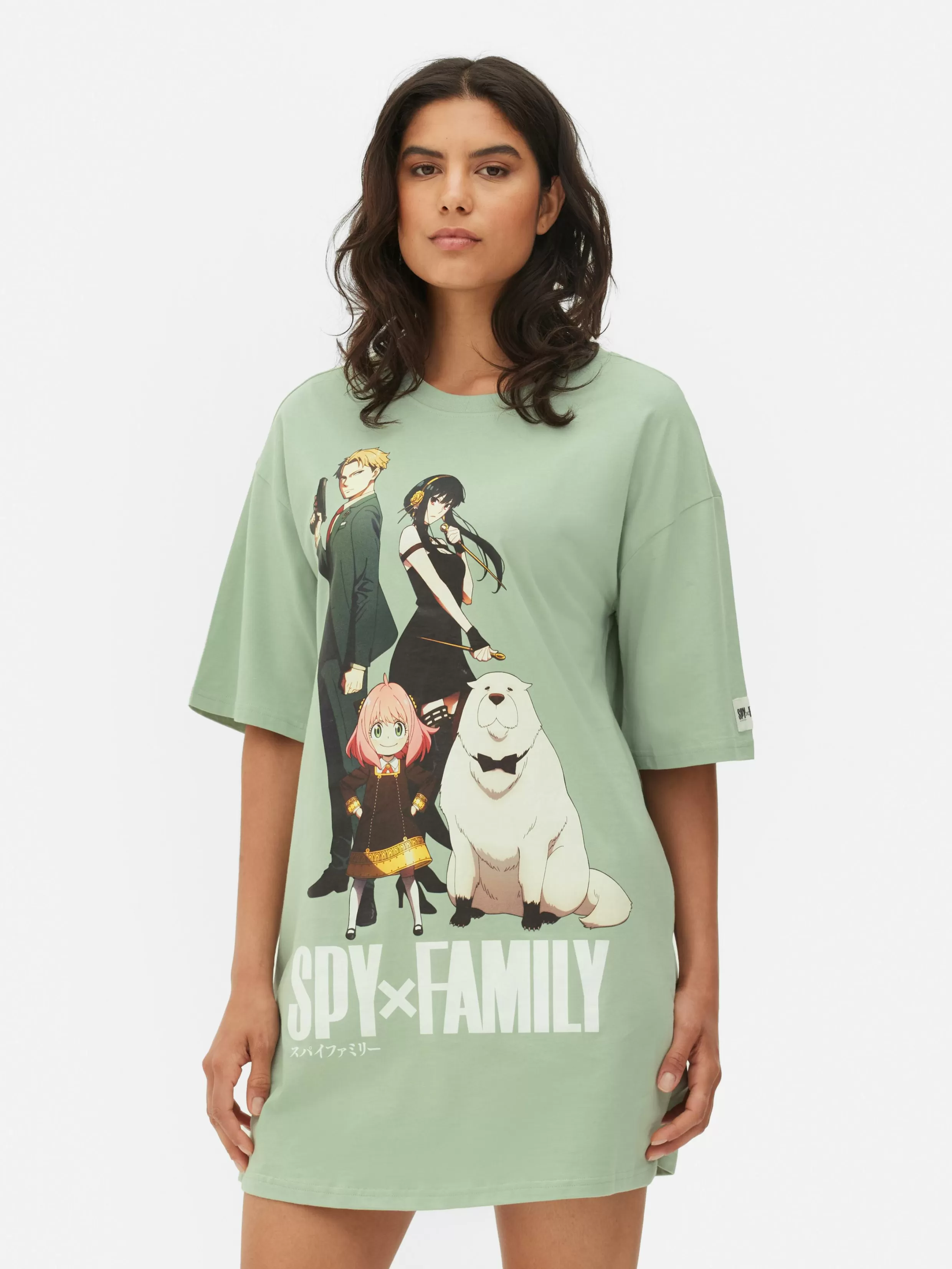 Hot Spy × Family Nightshirt Women Sleep Tees And Nightgowns