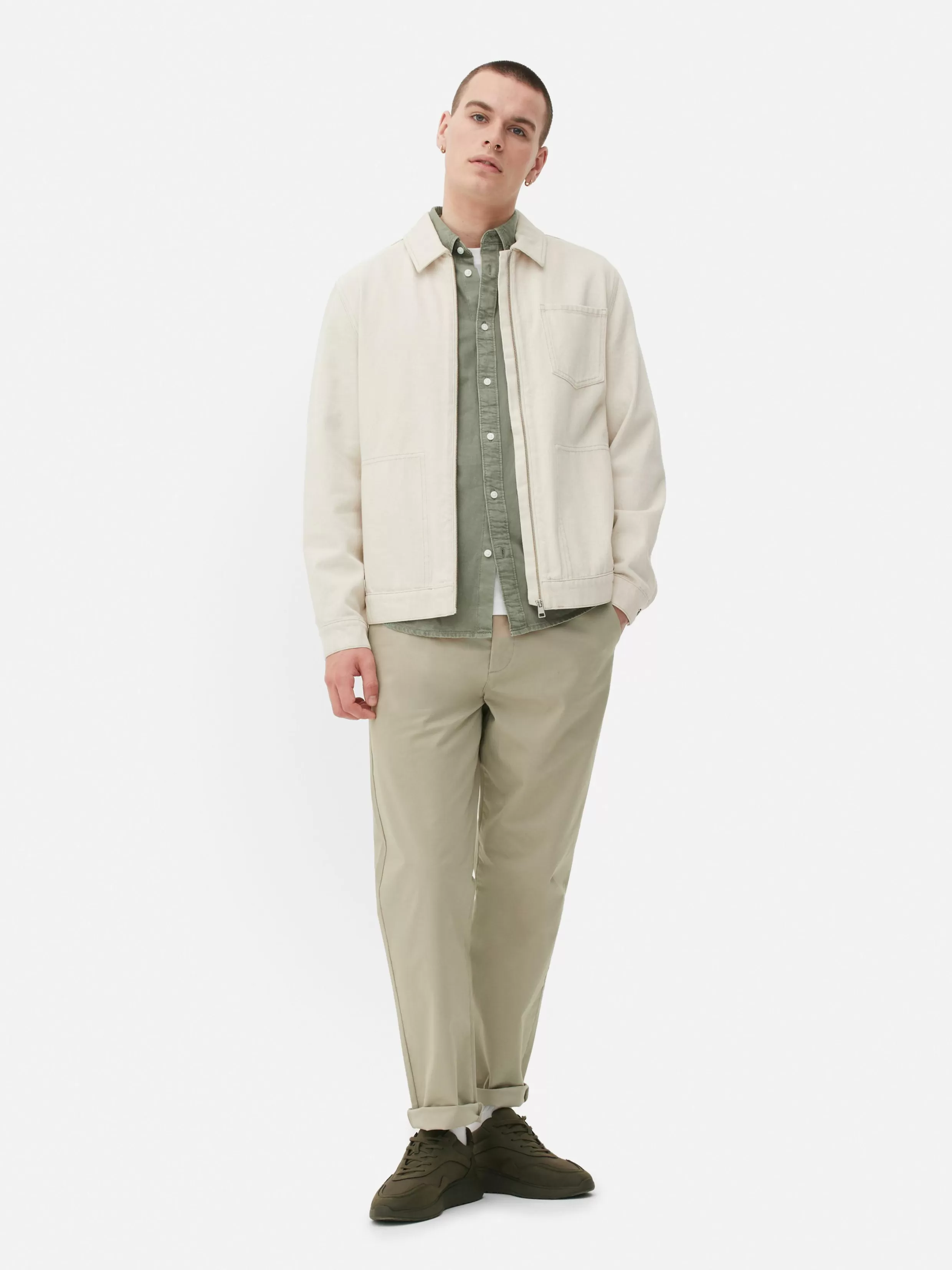 Flash Sale Straight Fit Chinos Pants