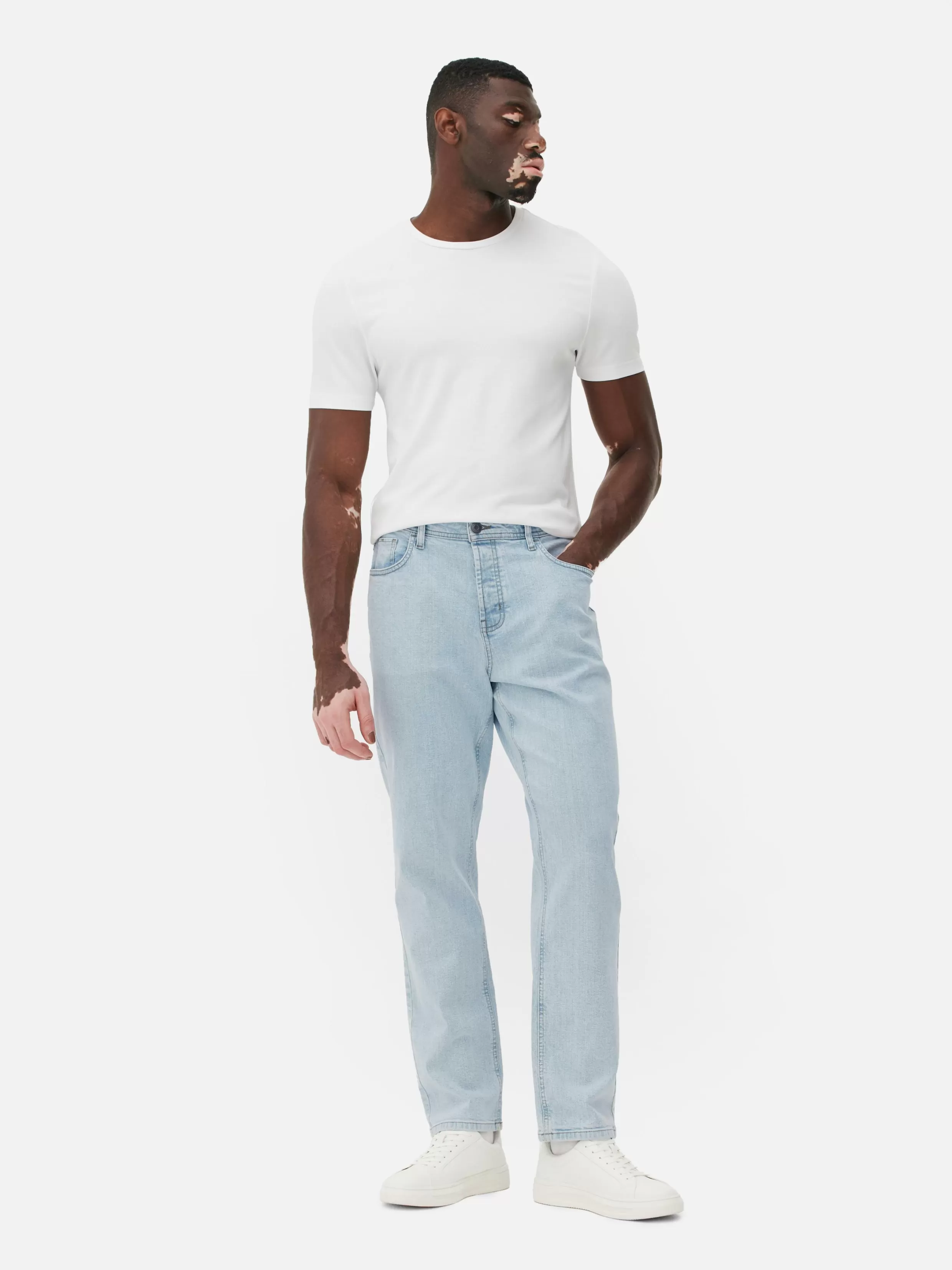 Cheap Stretch Straight Jeans Jeans