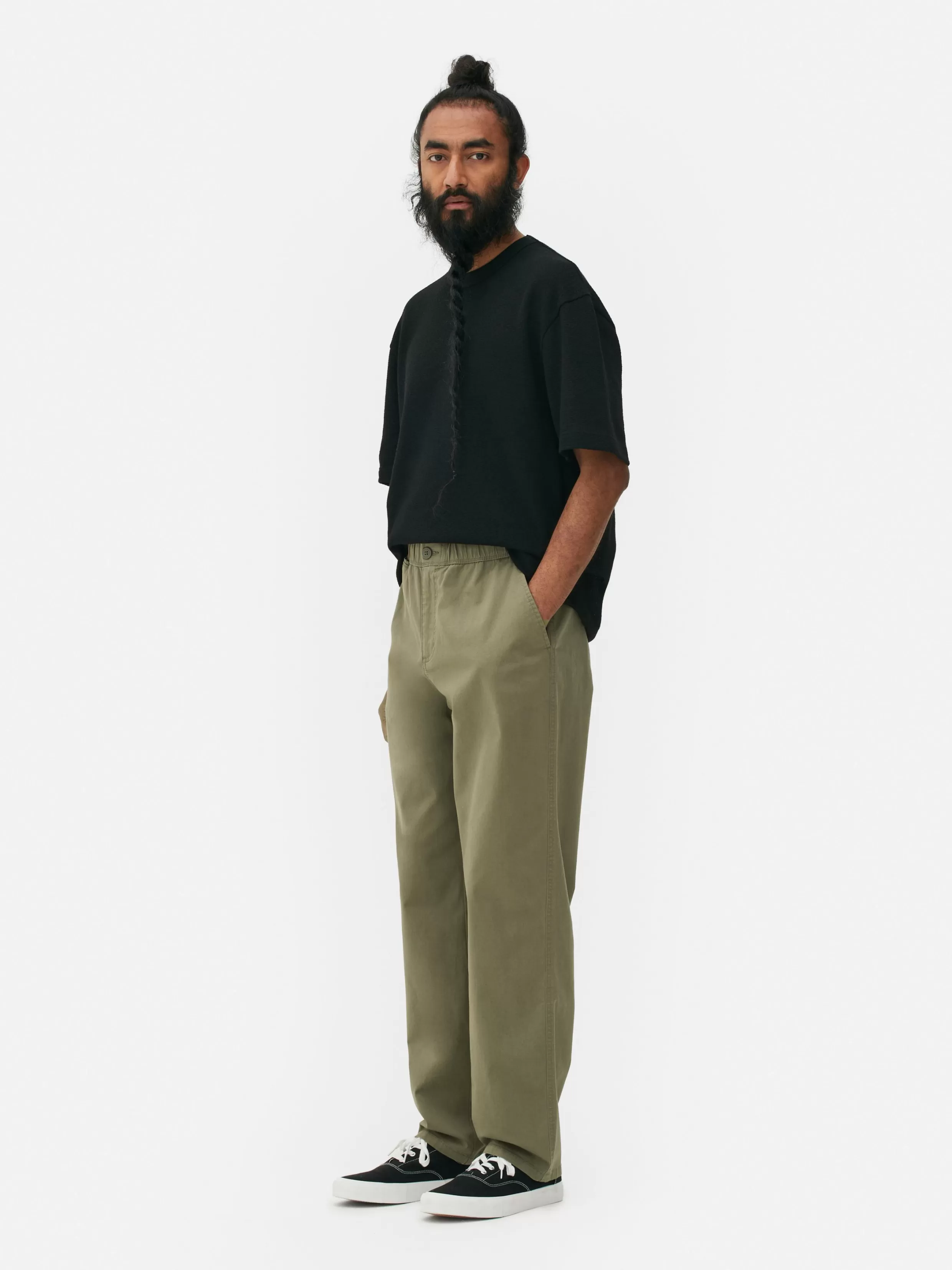 Online Stretch Waist Pants Pants