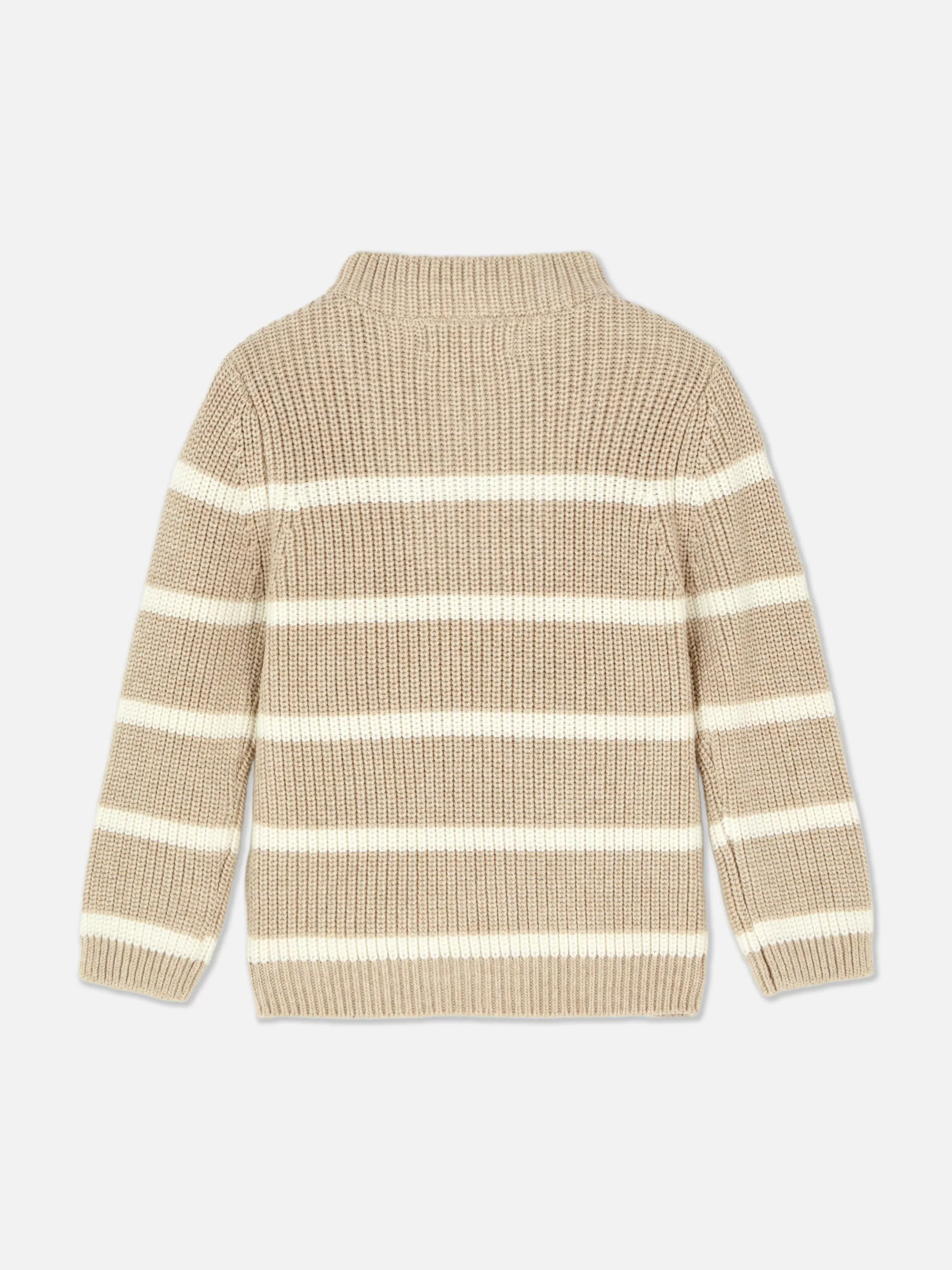 Outlet Striped Funnel Neck Sweater BOY Sweaters And Cardigans