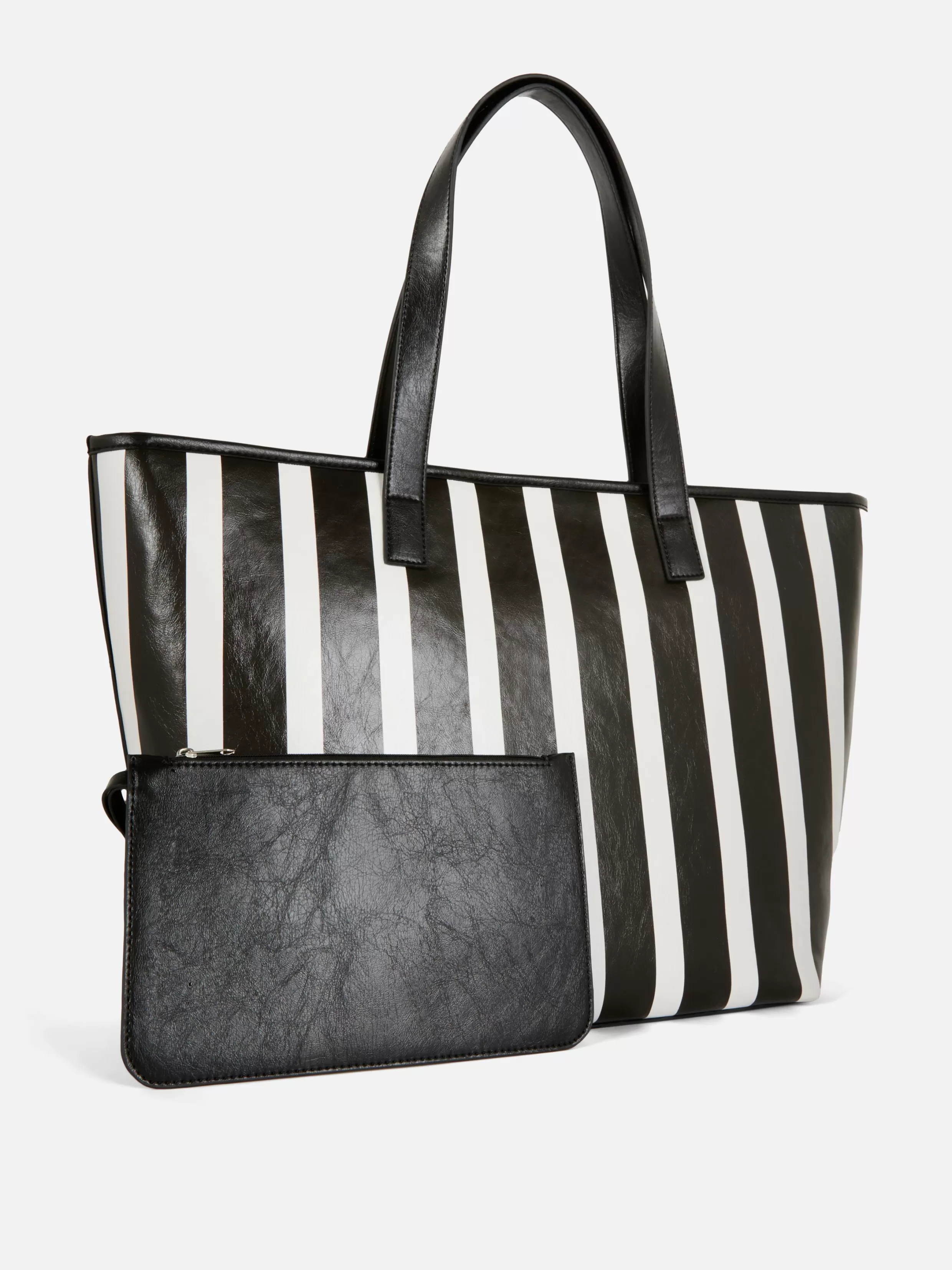 Hot Striped Tote Women Bags And Purses