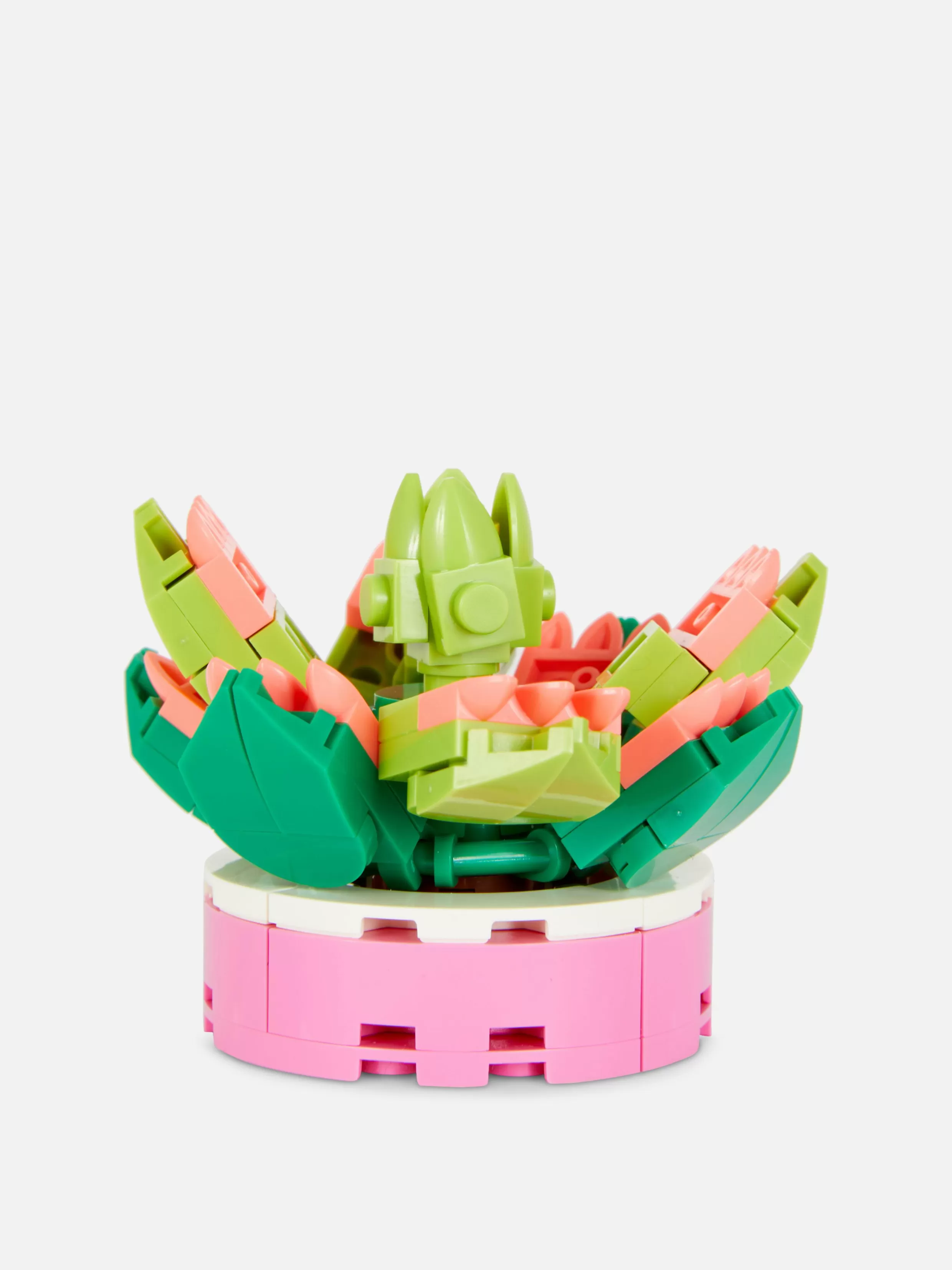 Online Succulent Plant Building Block Set Kids Games