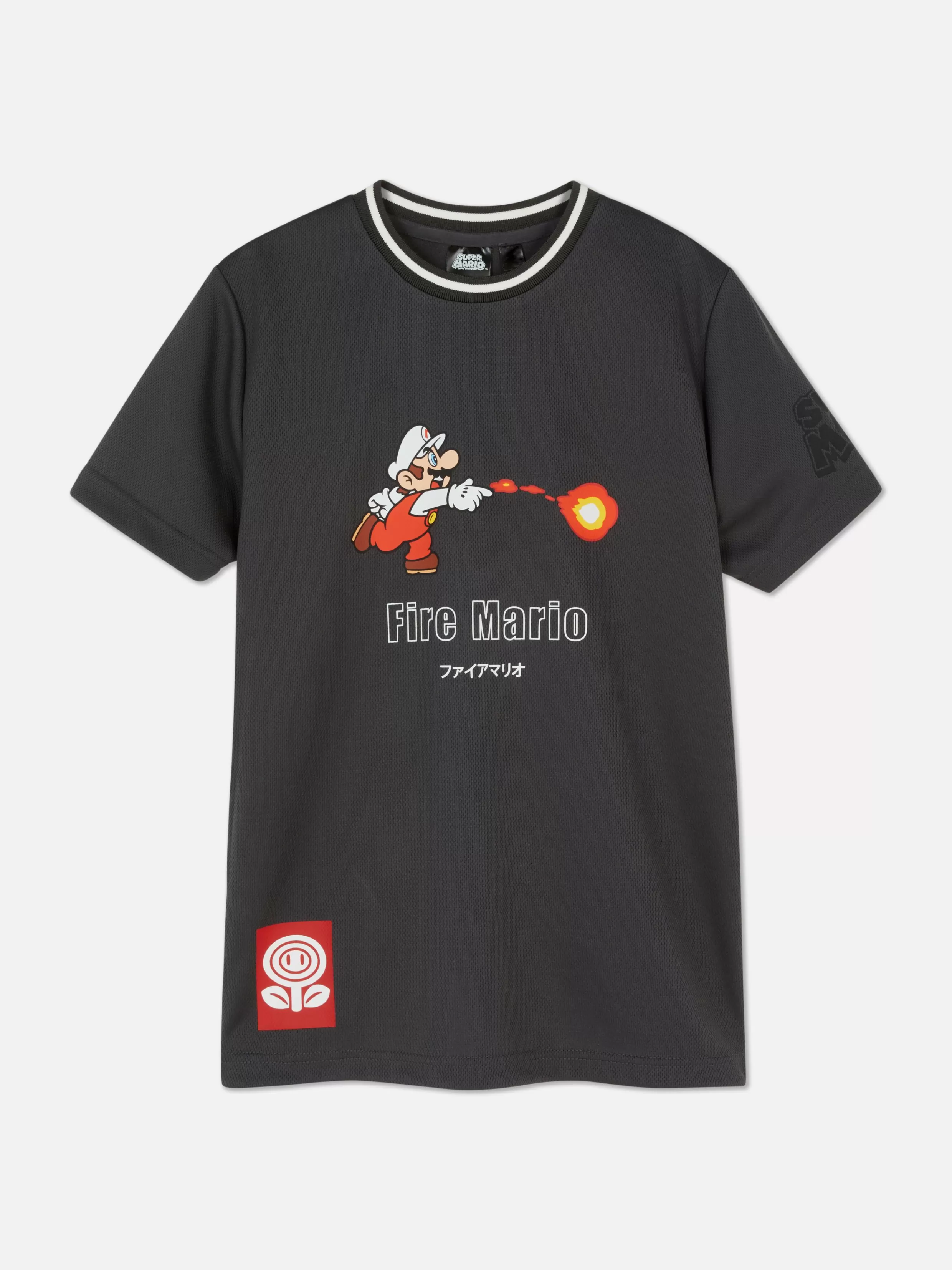 Store Super Mario Fire Flower T-Shirt Kids/BOY Tops And T-Shirts