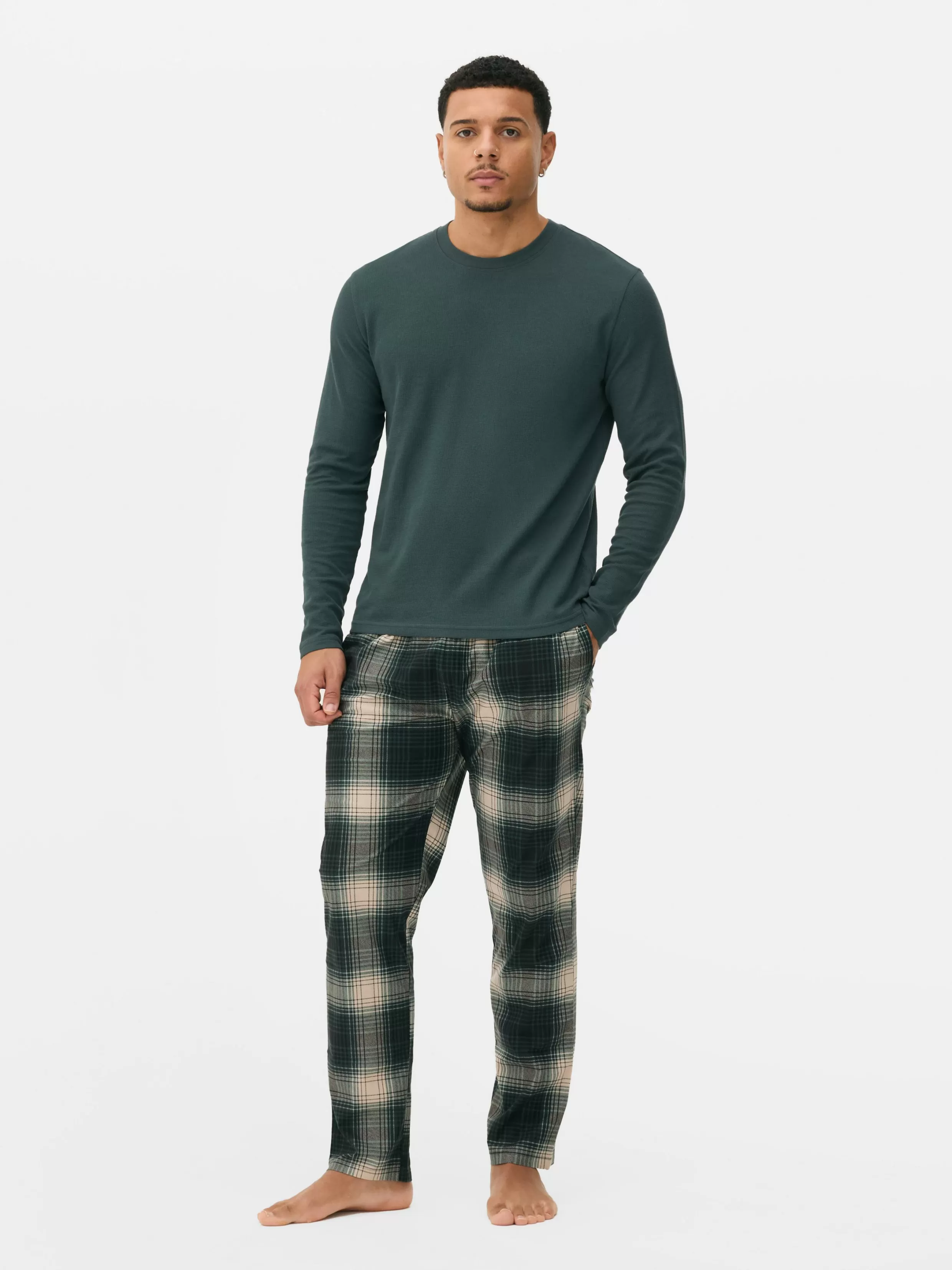 Cheap Supersoft Long Pajamas Pajamas