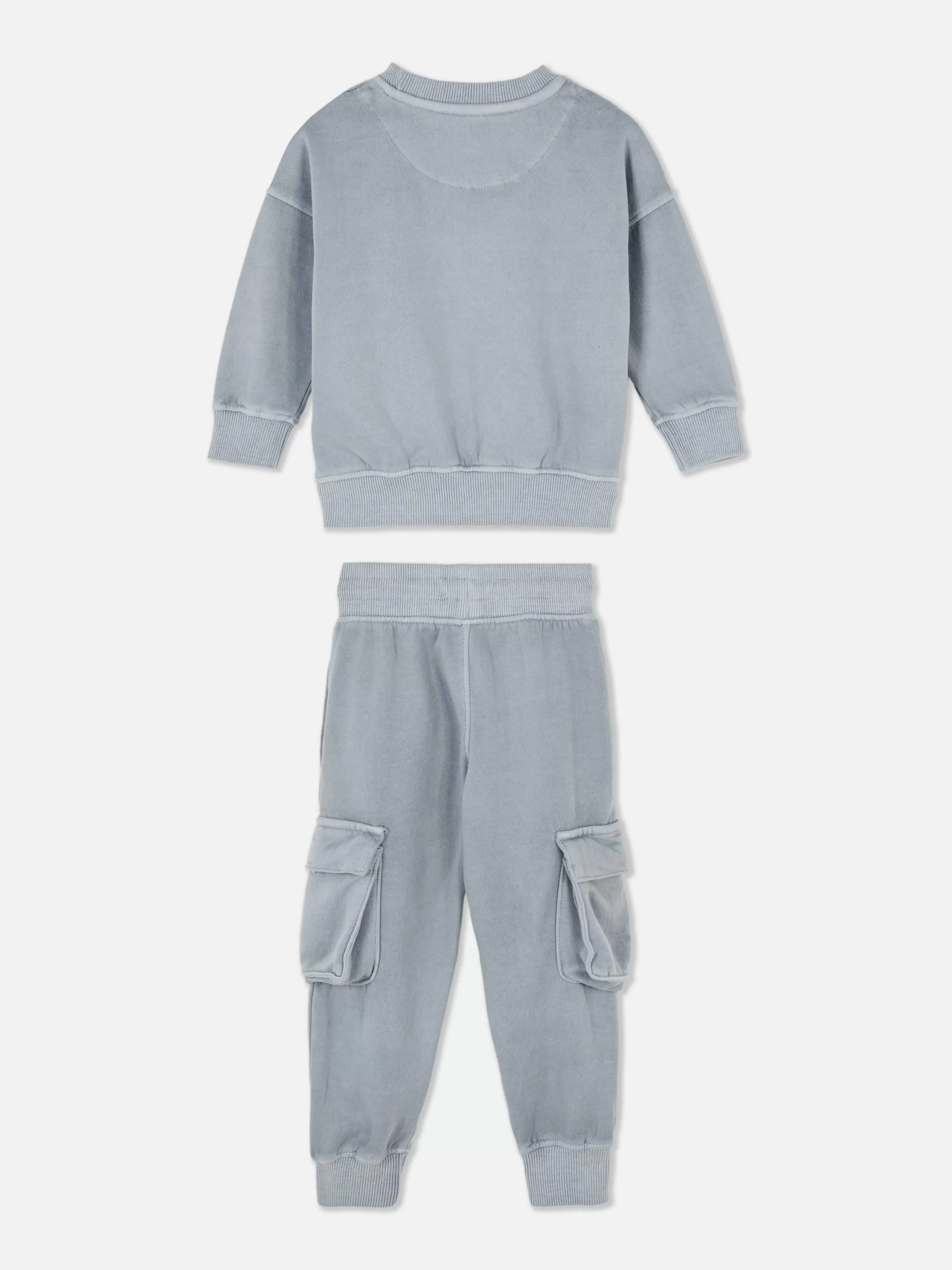 Shop Sweatshirt And Cargo Joggers Set Kids/BOY Sets And Outfits