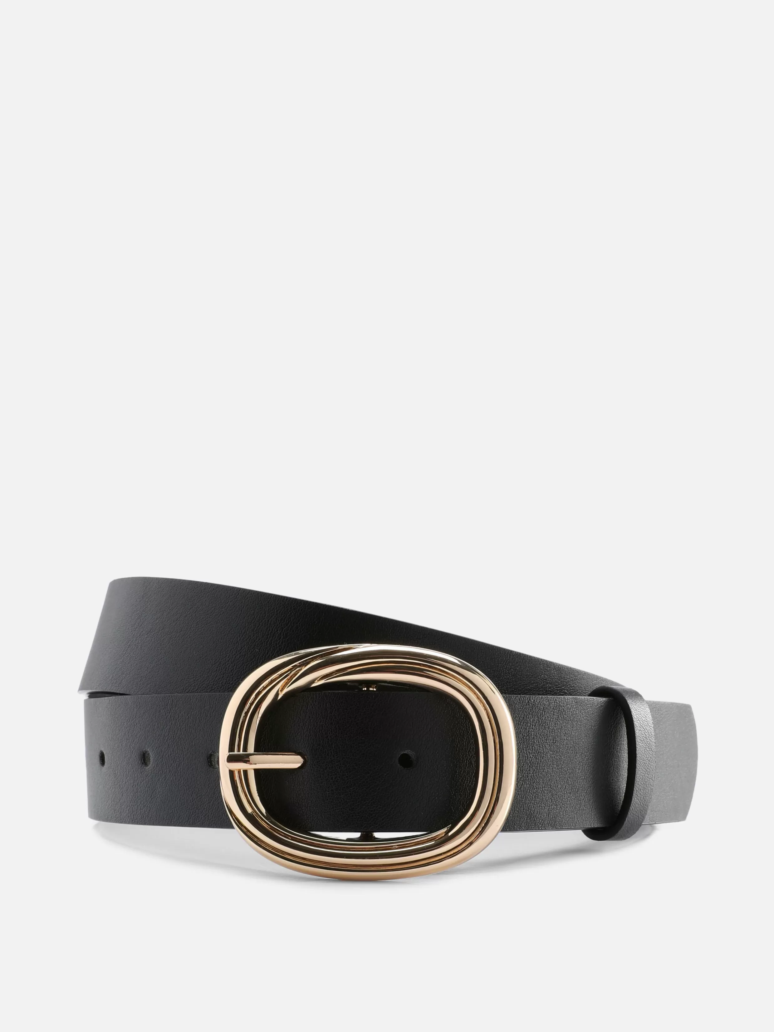 Flash Sale Textured Round Buckle Belt Women Belts