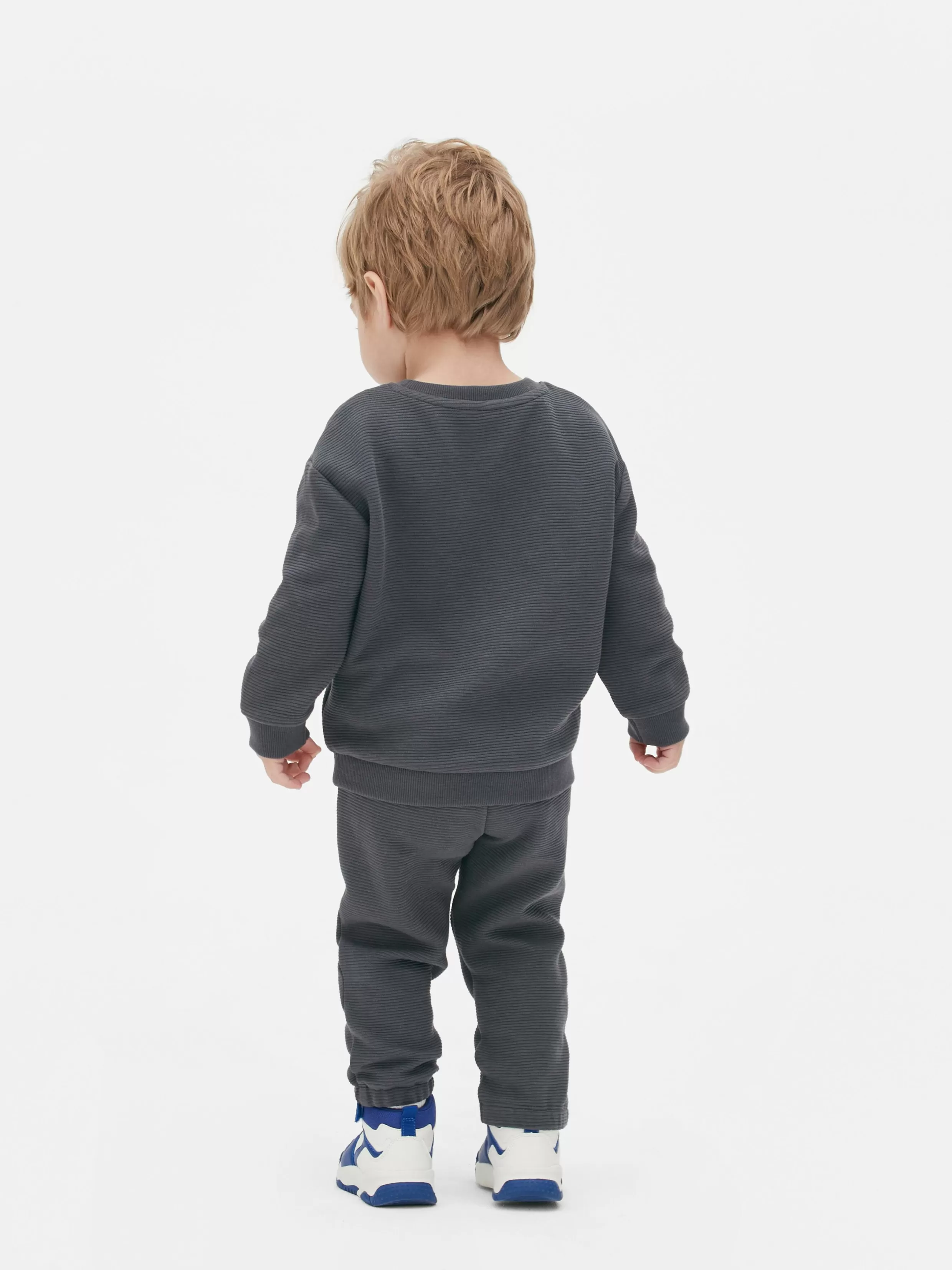 Cheap Textured Sweatshirt And Joggers Set BOY Sets And Outfits