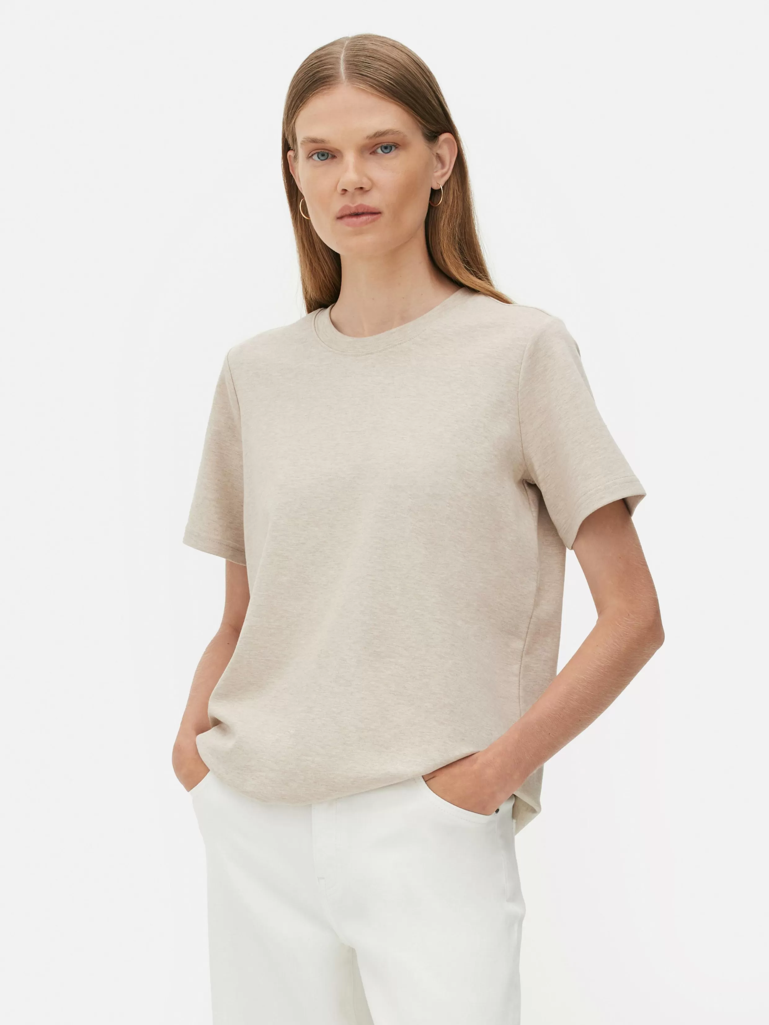 Online The Edit Crew Neck T-Shirt Women Tops And T-Shirts