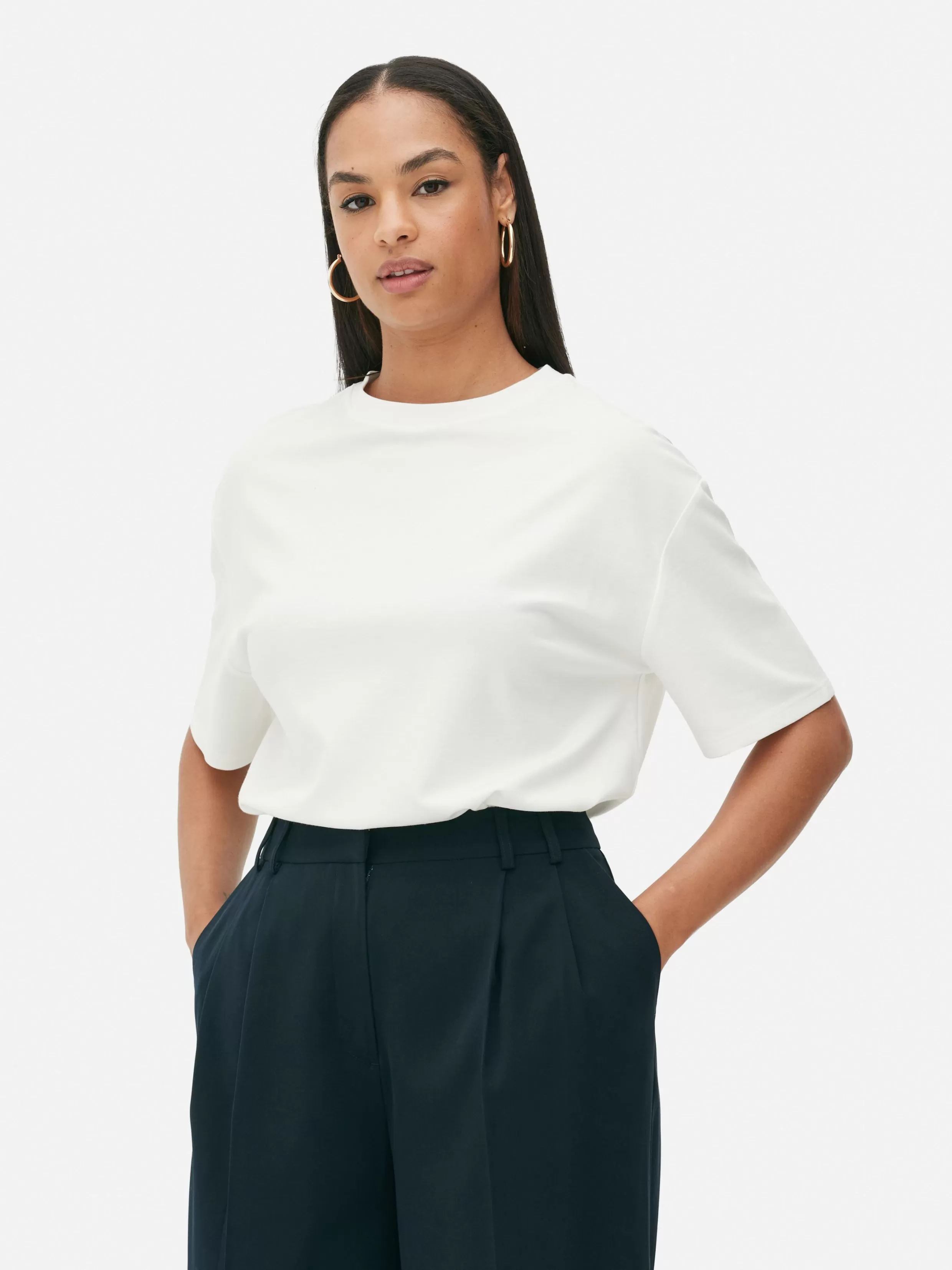 Flash Sale The Edit Oversized T-Shirt Women Tops And T-Shirts